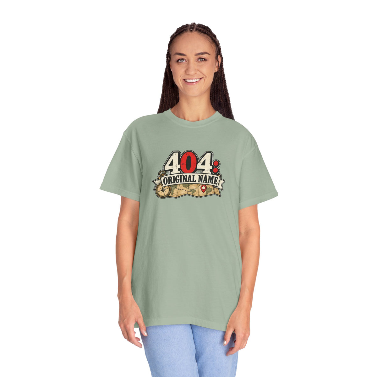 404: Original Name T-Shirt | Funny Geography Renaming Shirt