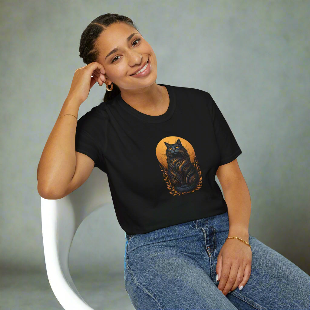 Cat Lover's Unisex T-Shirt, Softstyle Tee for Pet Owners