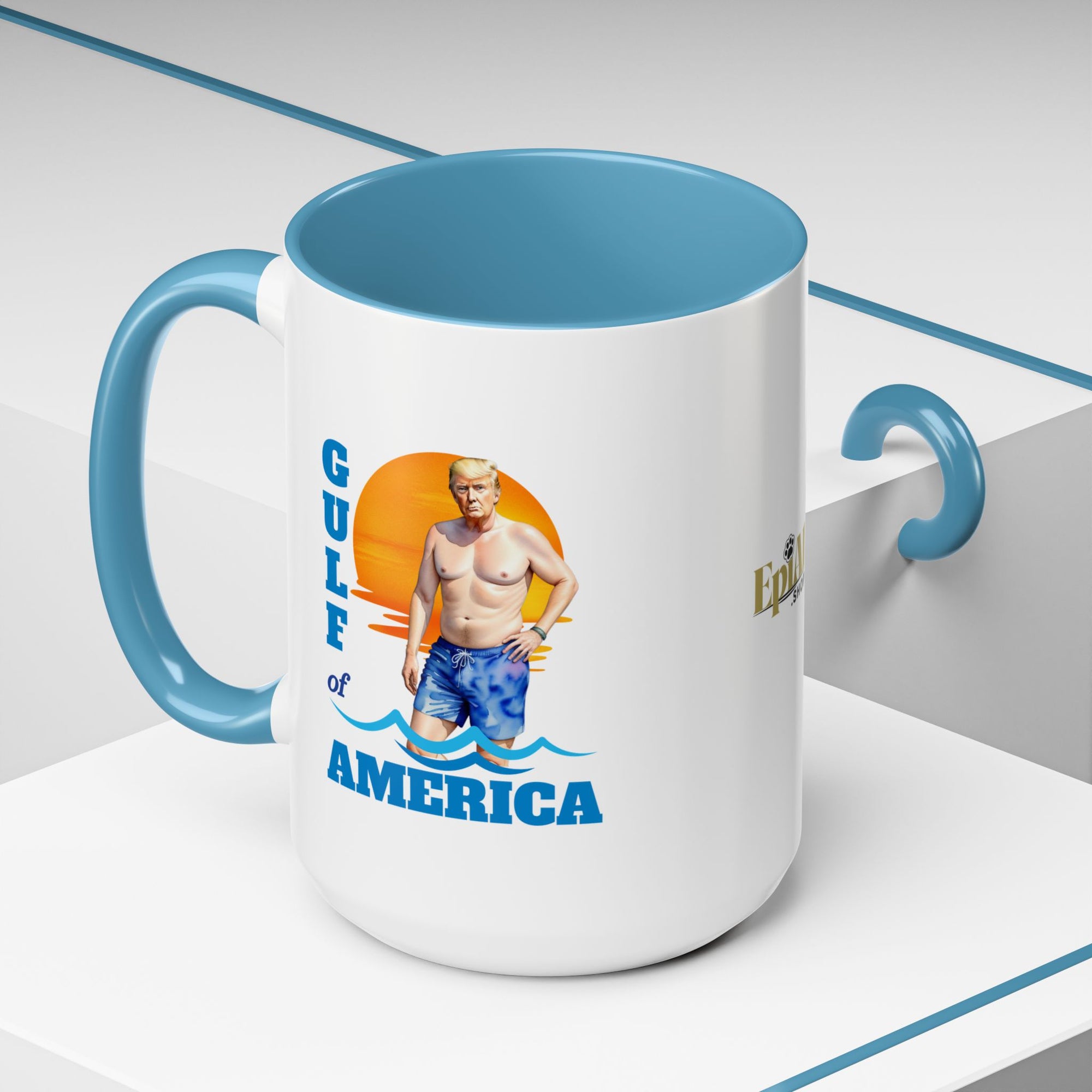 Humorous American Gulf Coffee Mug - 11/15oz Accent Mug for Fun Lovers