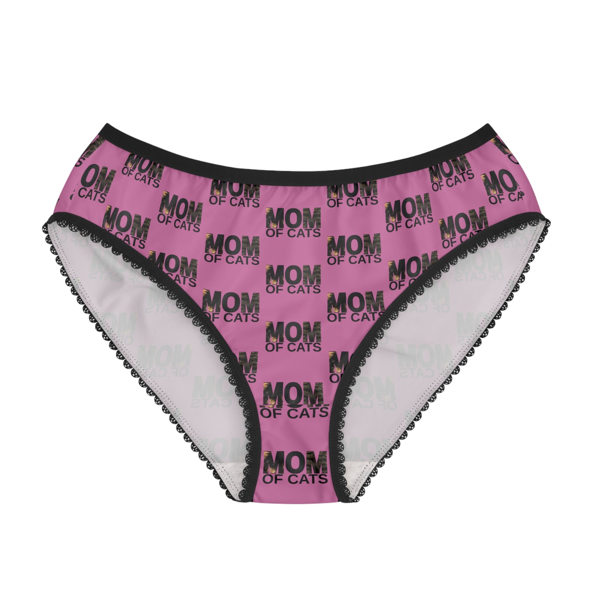 Funny Cat Lover Women's Briefs - Mom of Cats Underwear