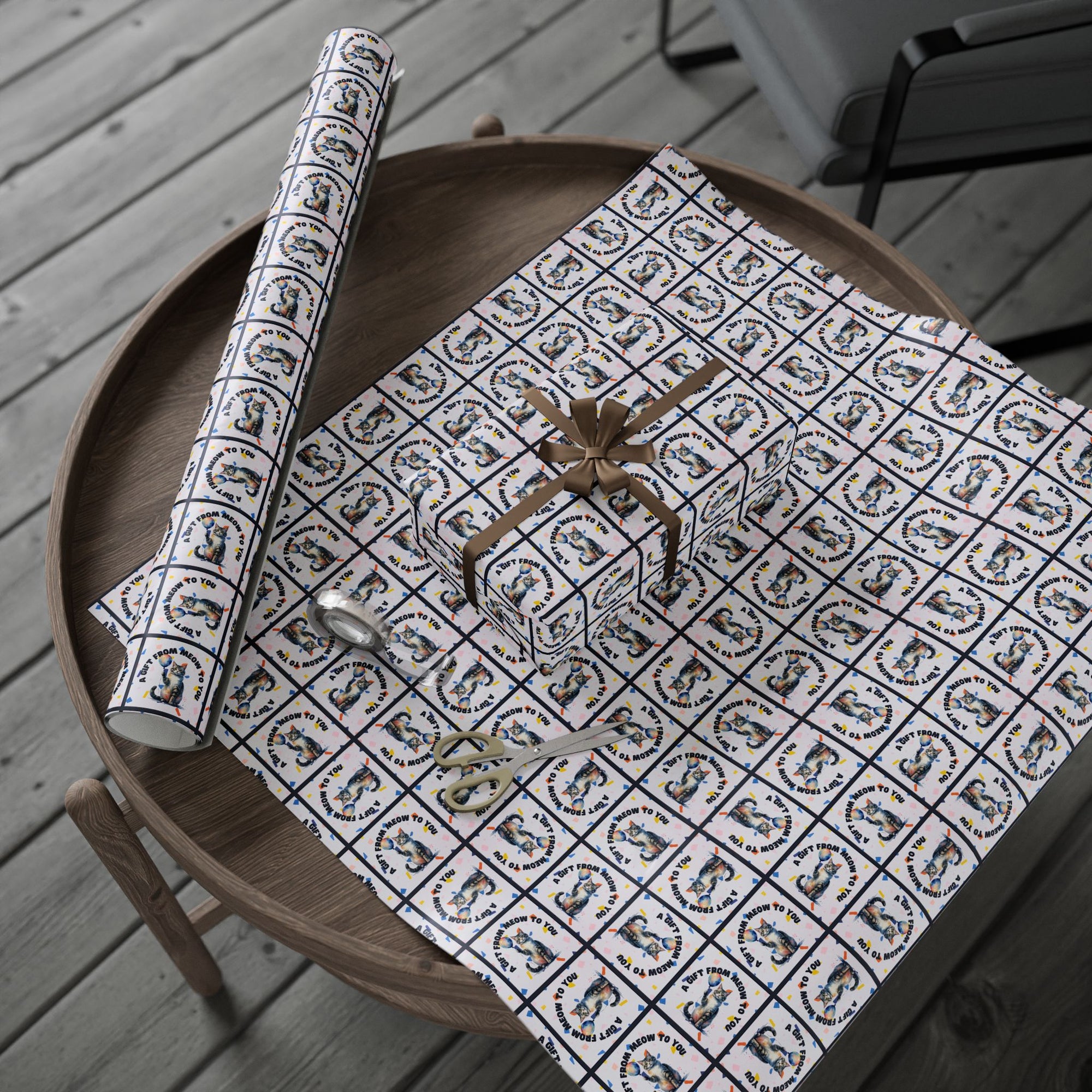 Gift from Meow to You Wrapping Paper