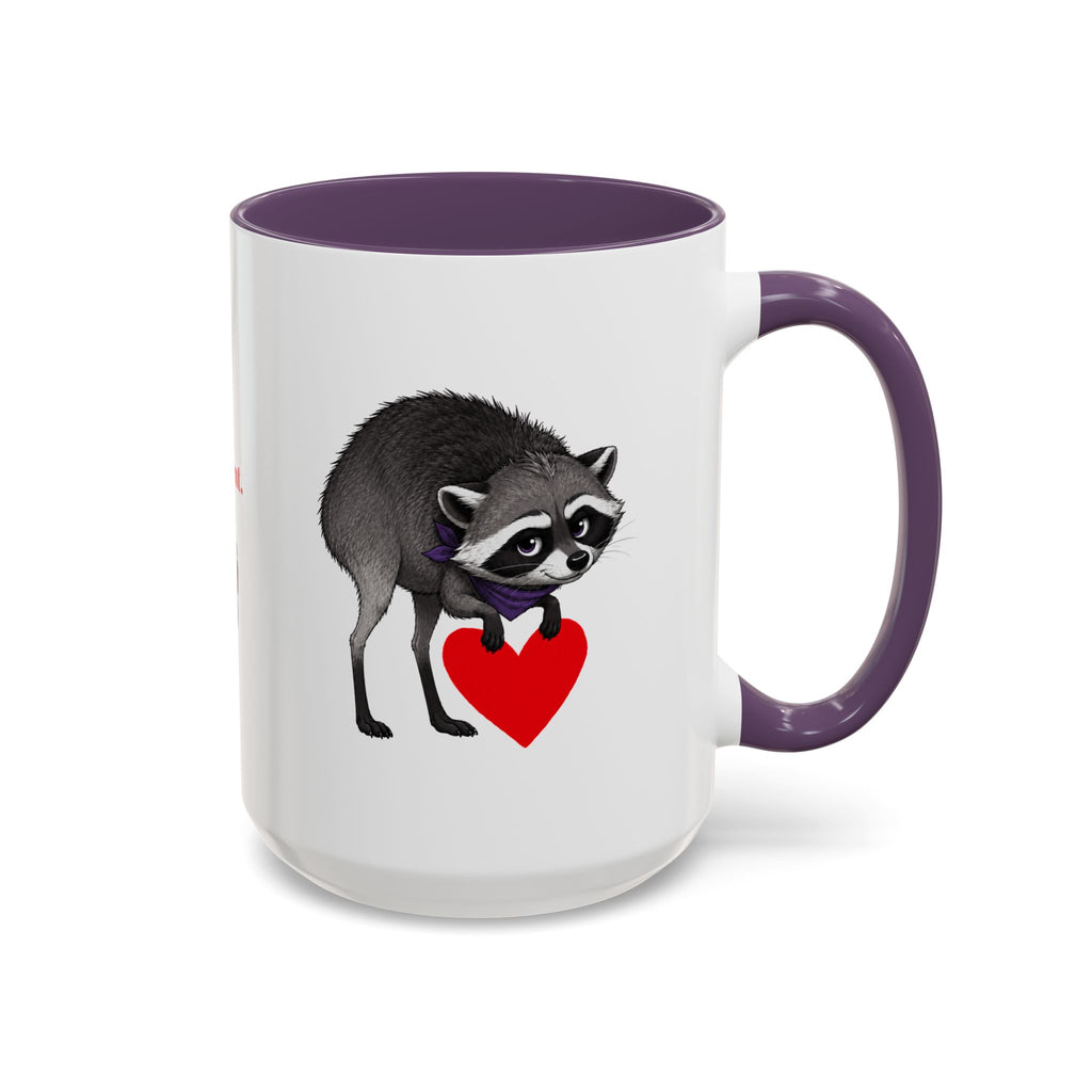 Jimothy “Be Different” Raccoon Mug