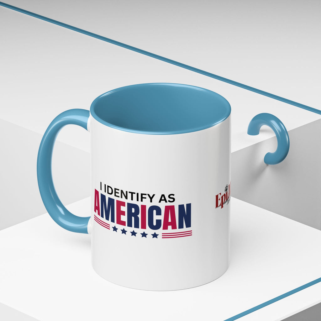 I Identify as American Accent Coffee Mug - 11 oz & 15 oz Printify