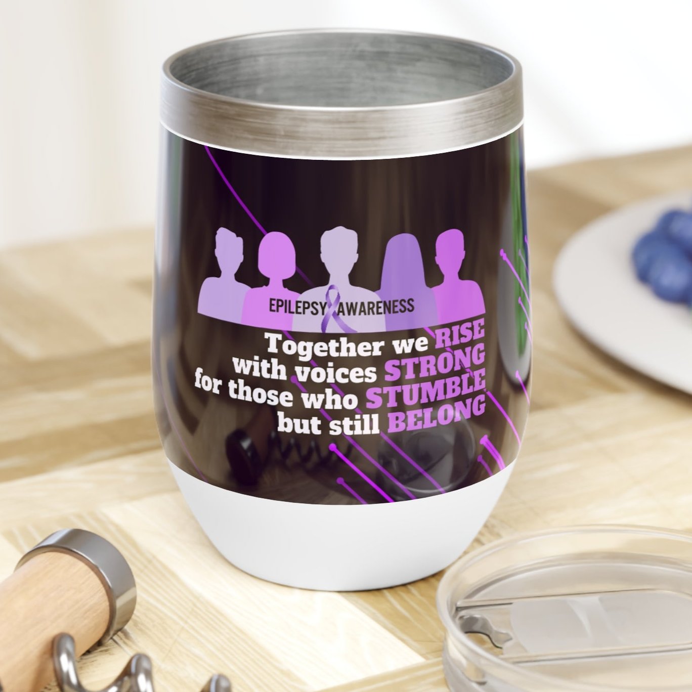 Together We Rise Chill Wine Tumbler - EpiAl's Shop