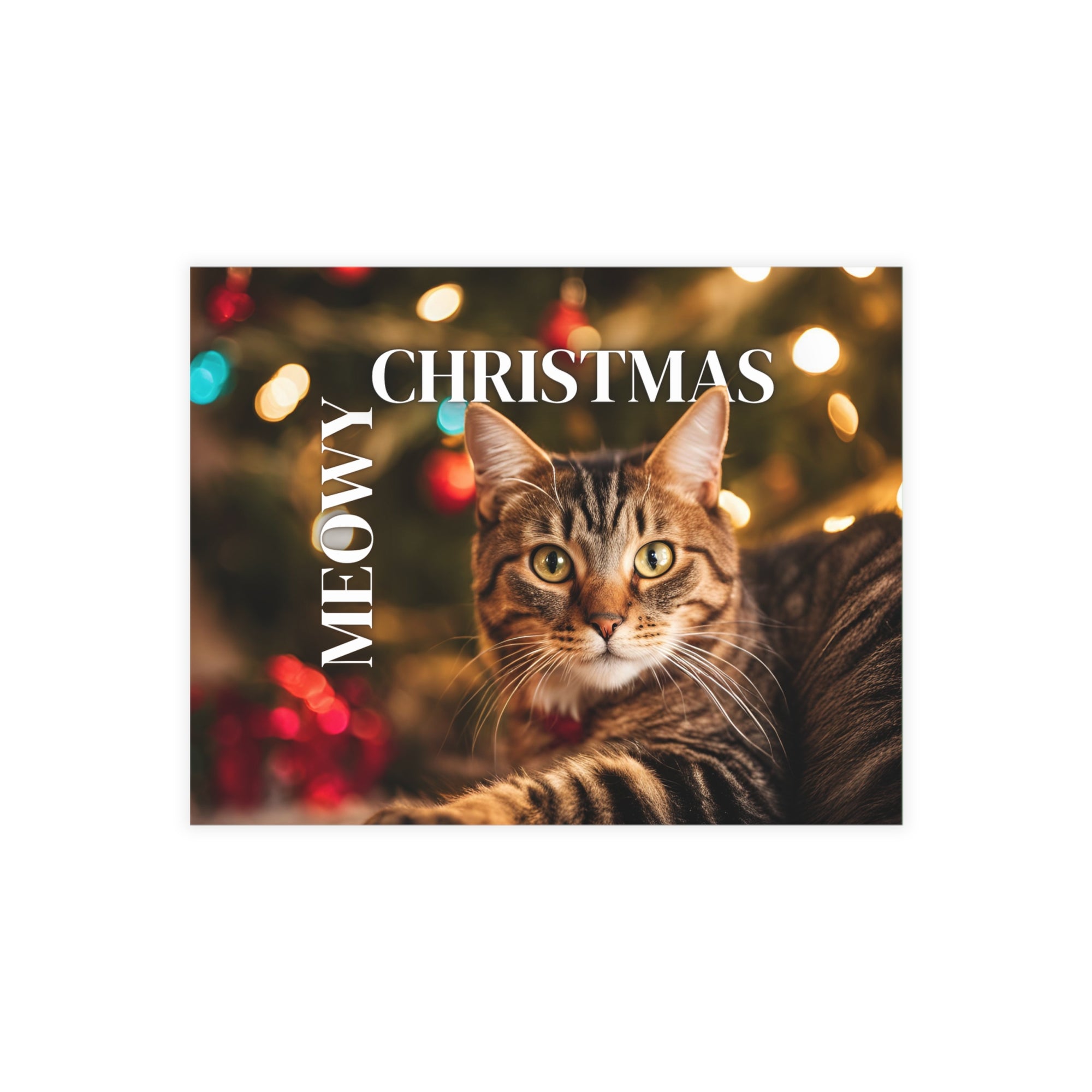 Meowy Christmas Postcard Bundles (envelopes included)