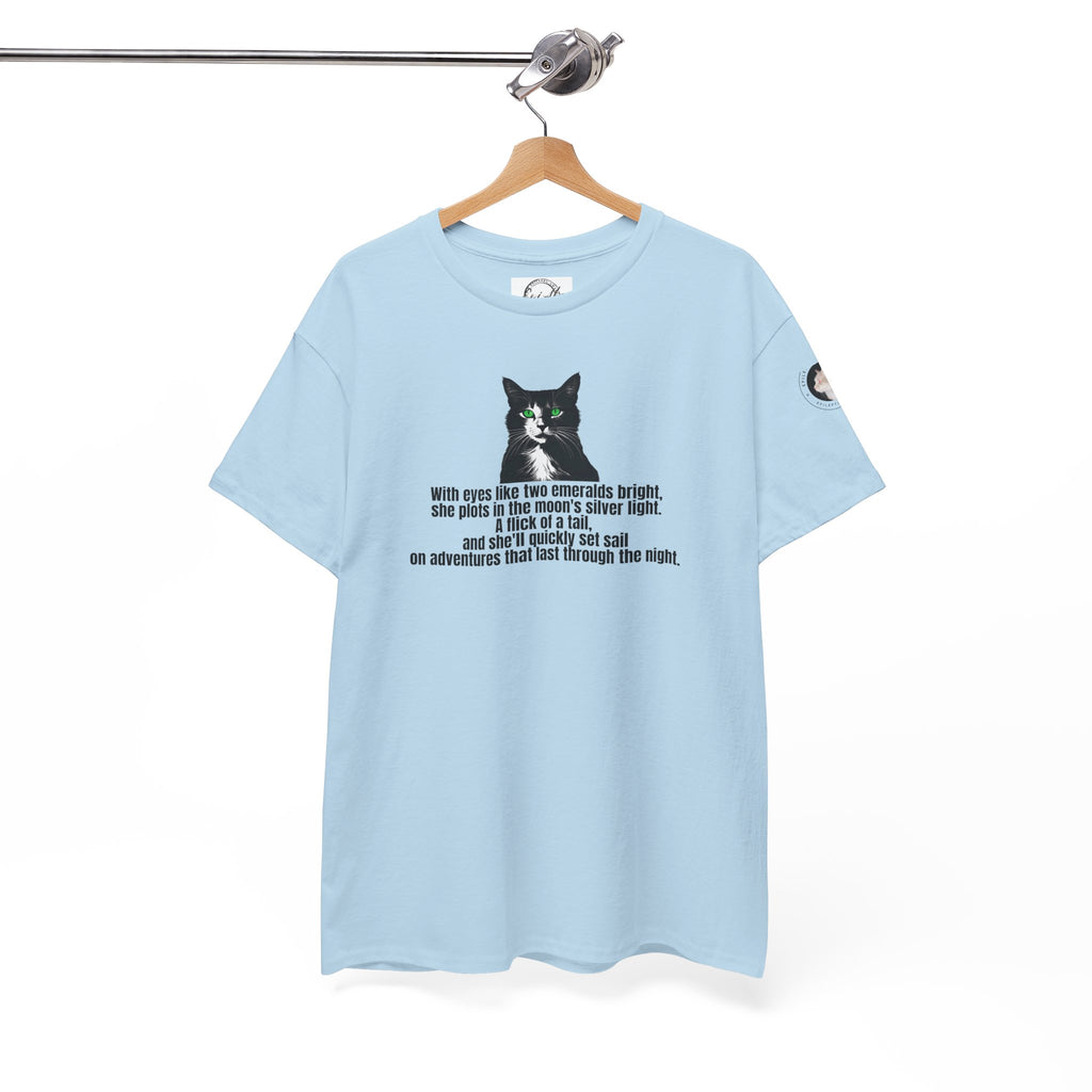 Emerald Eyed Mischief Unisex Heavy Cotton Tee