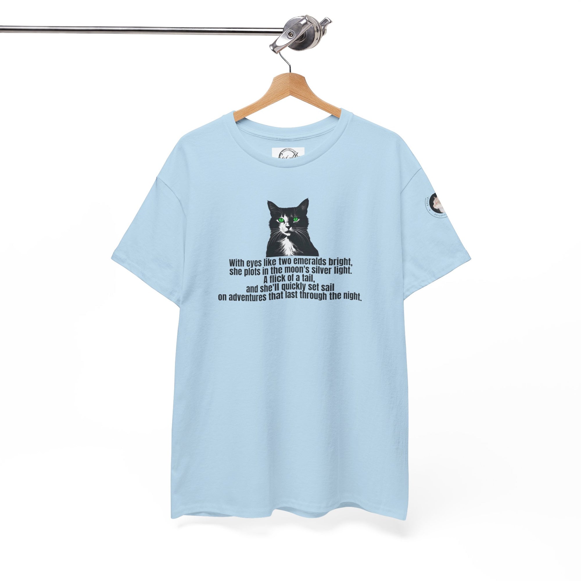 Emerald Eyed Mischief Unisex Heavy Cotton Tee