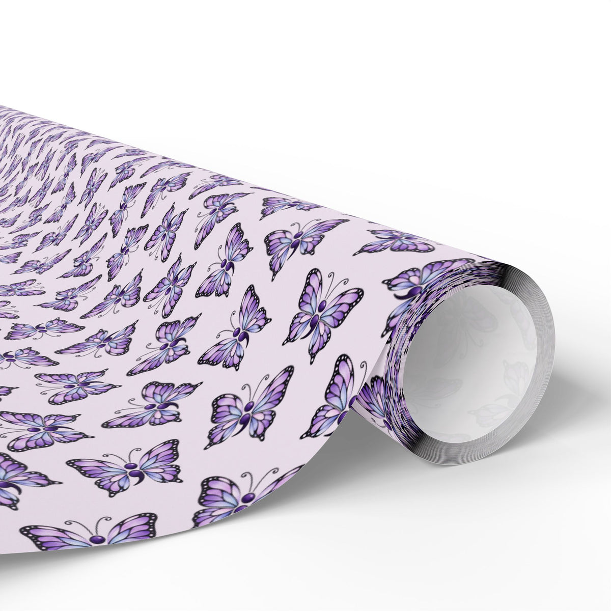 Purple Butterfly Suicide Prevention Awareness Wrapping Paper | Hope & Remembrance Gift Wrap