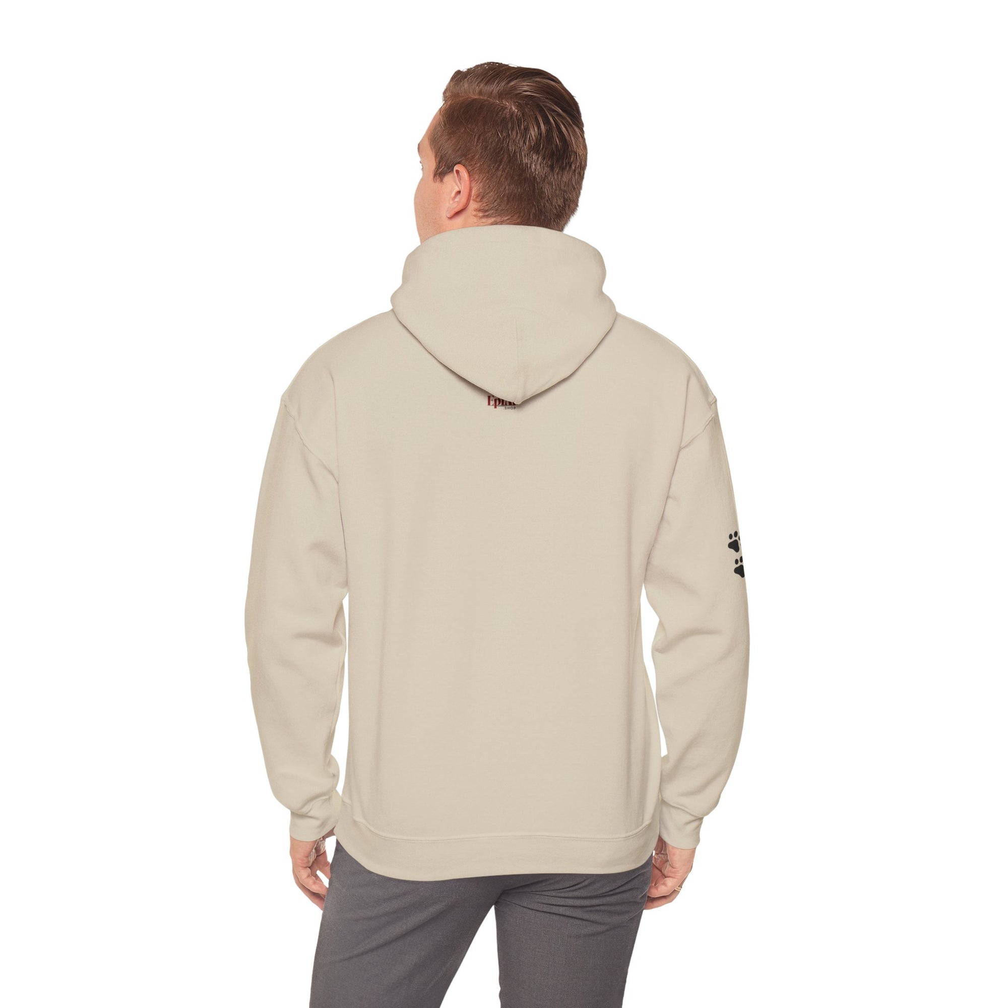 Cozy Stick Cat Lover Hoodie