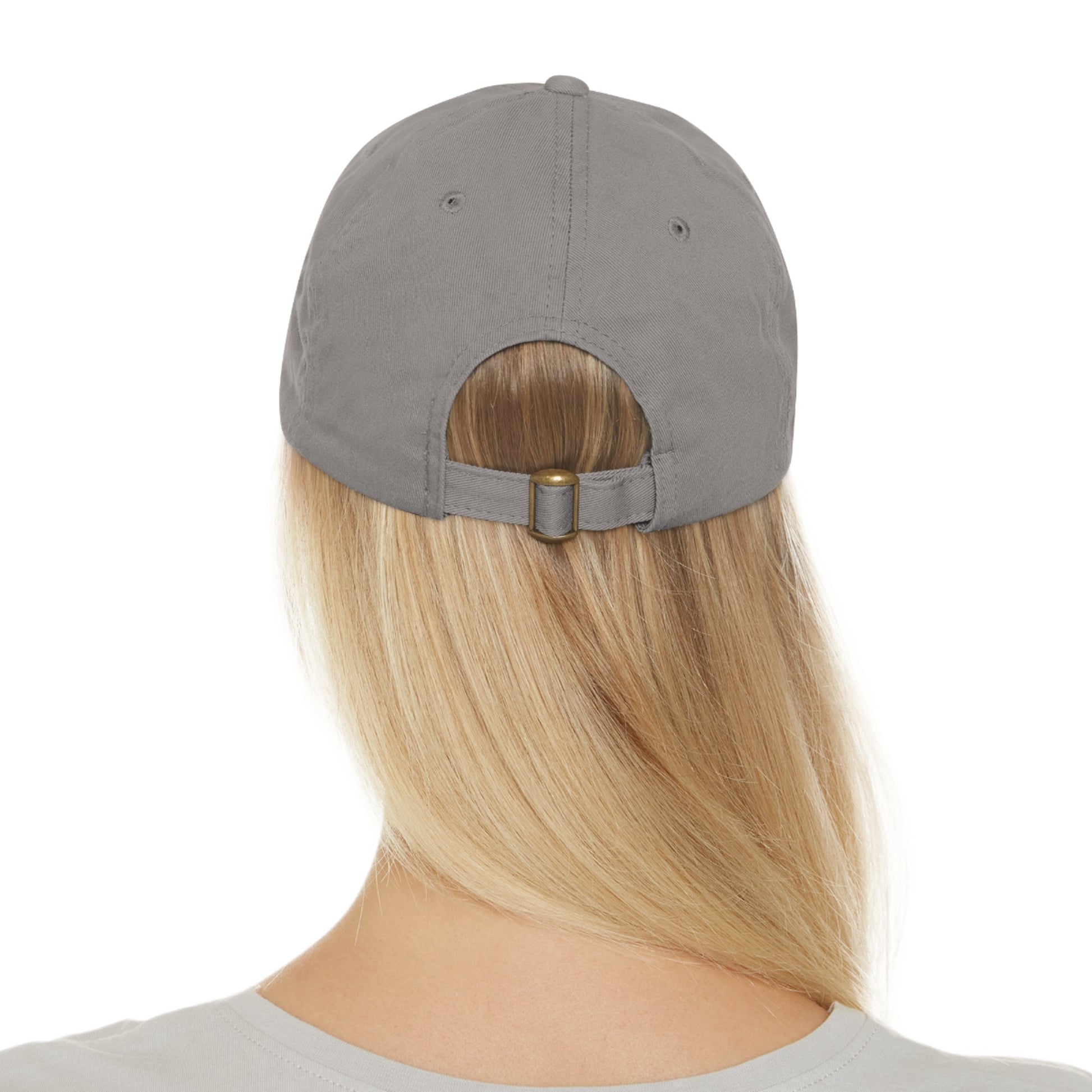 Gaza Riviera Dad Hat with Leather Patch Printify