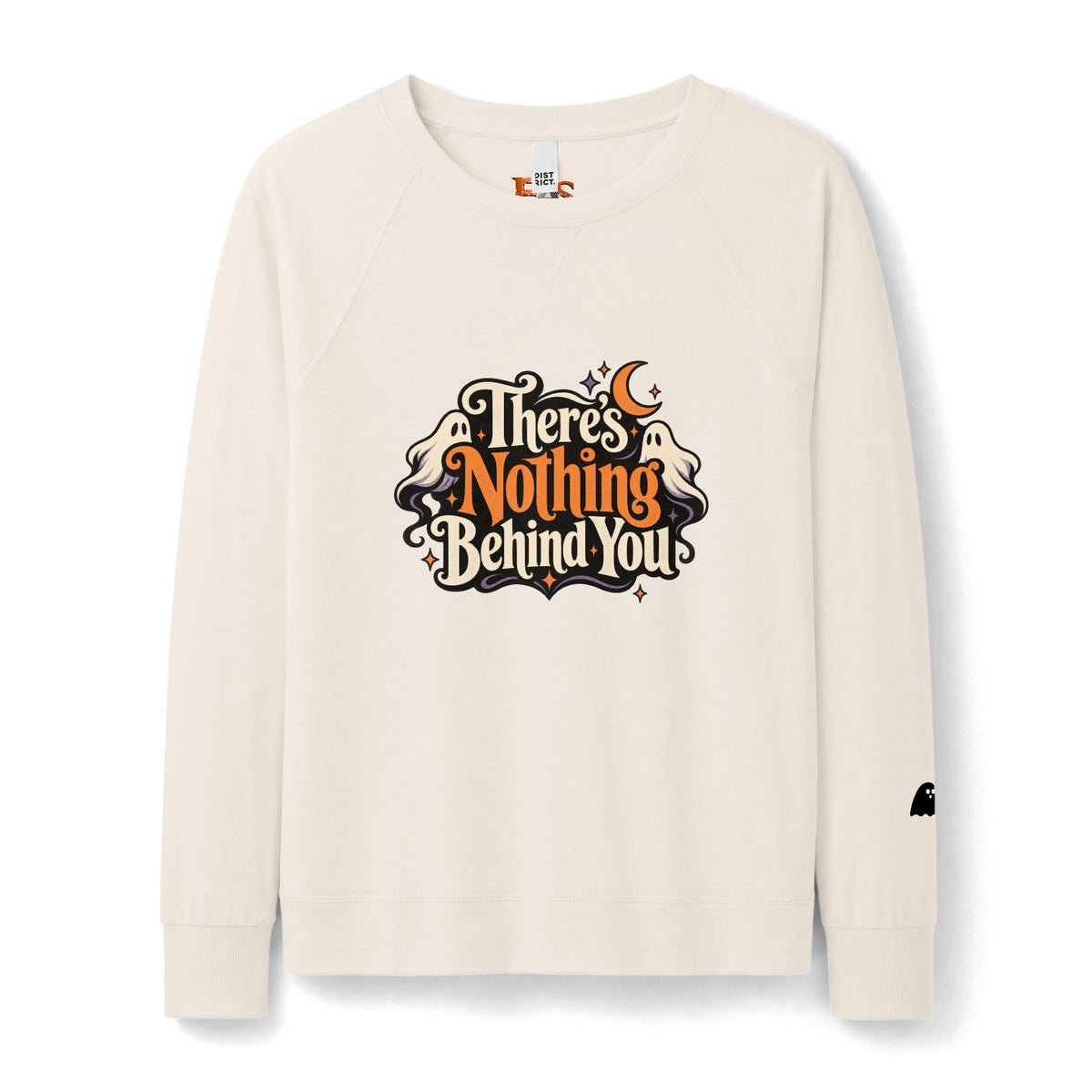 There’s Nothing Behind You Halloween Lightweight Crewneck