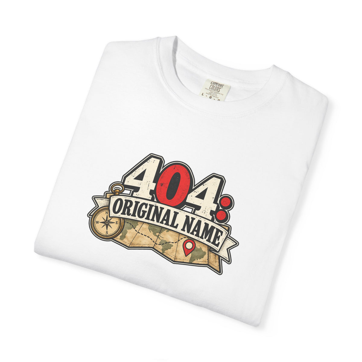 404: Original Name T-Shirt | Funny Geography Renaming Shirt