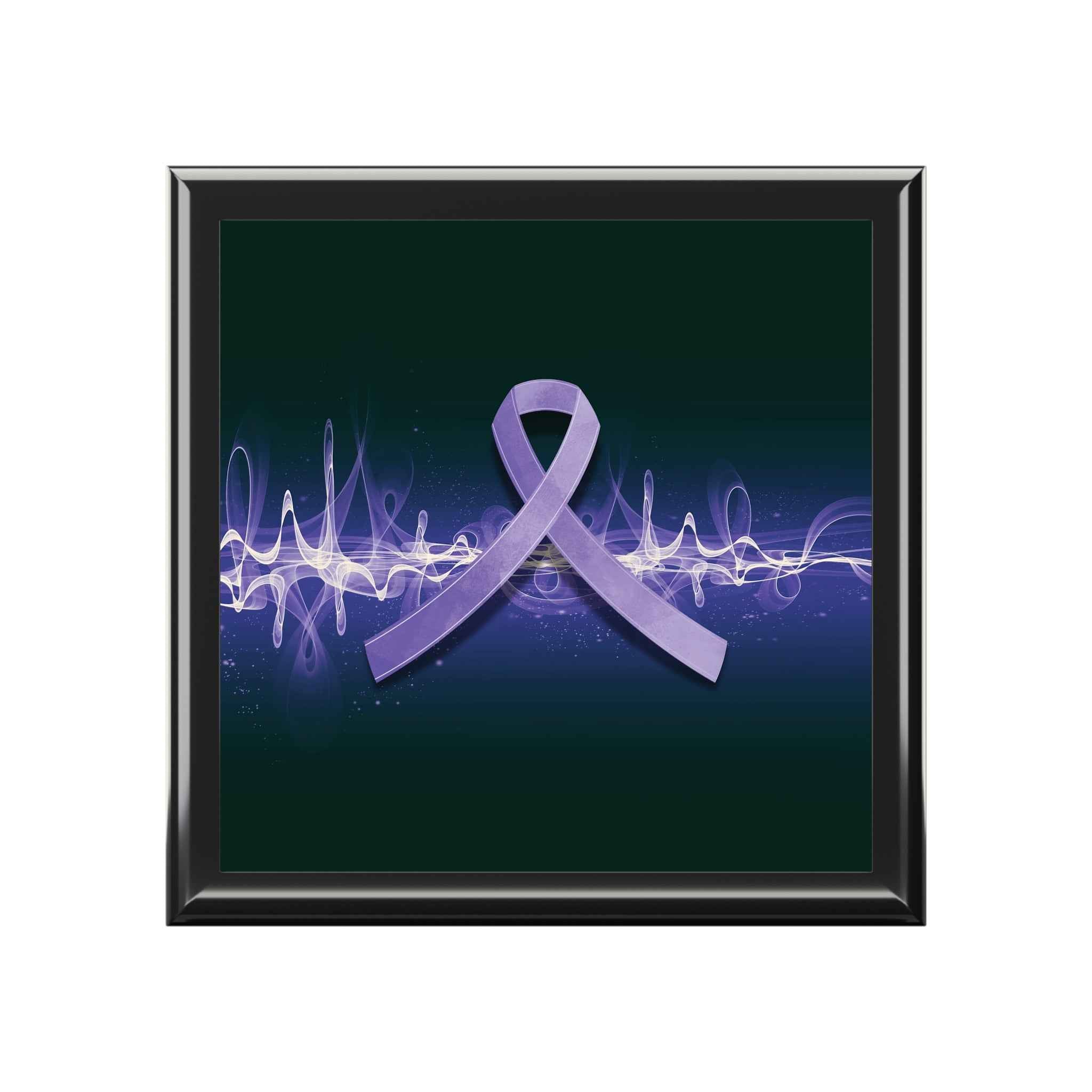 Brain Waves of Strength – Epilepsy Awareness Jewelry Box