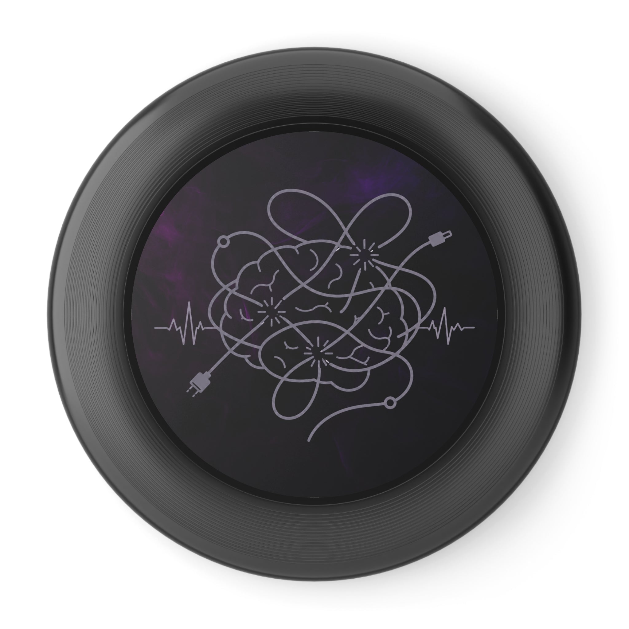 Epilepsy Awareness Brain Circuit Frisbee