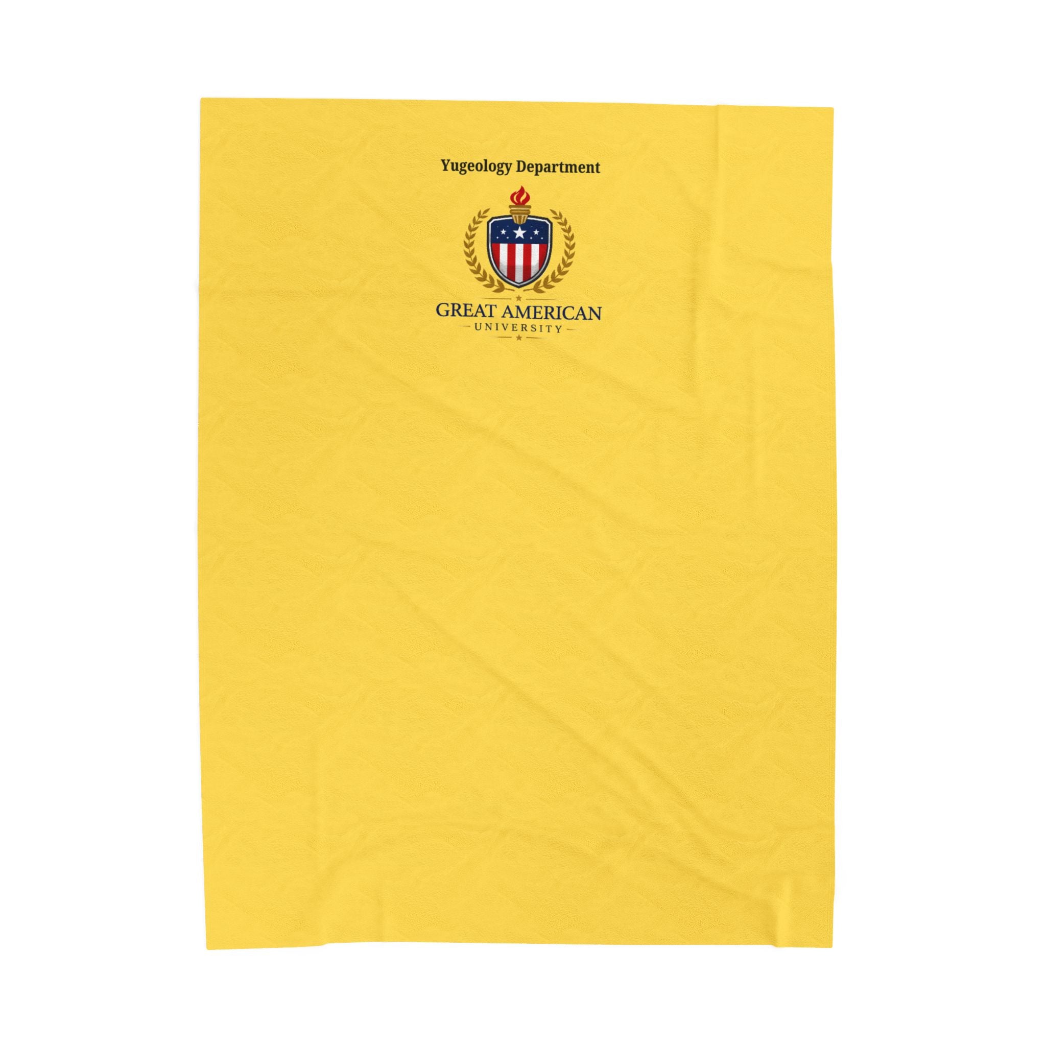 Yugeology Department Blanket – Great American University Parody Throw