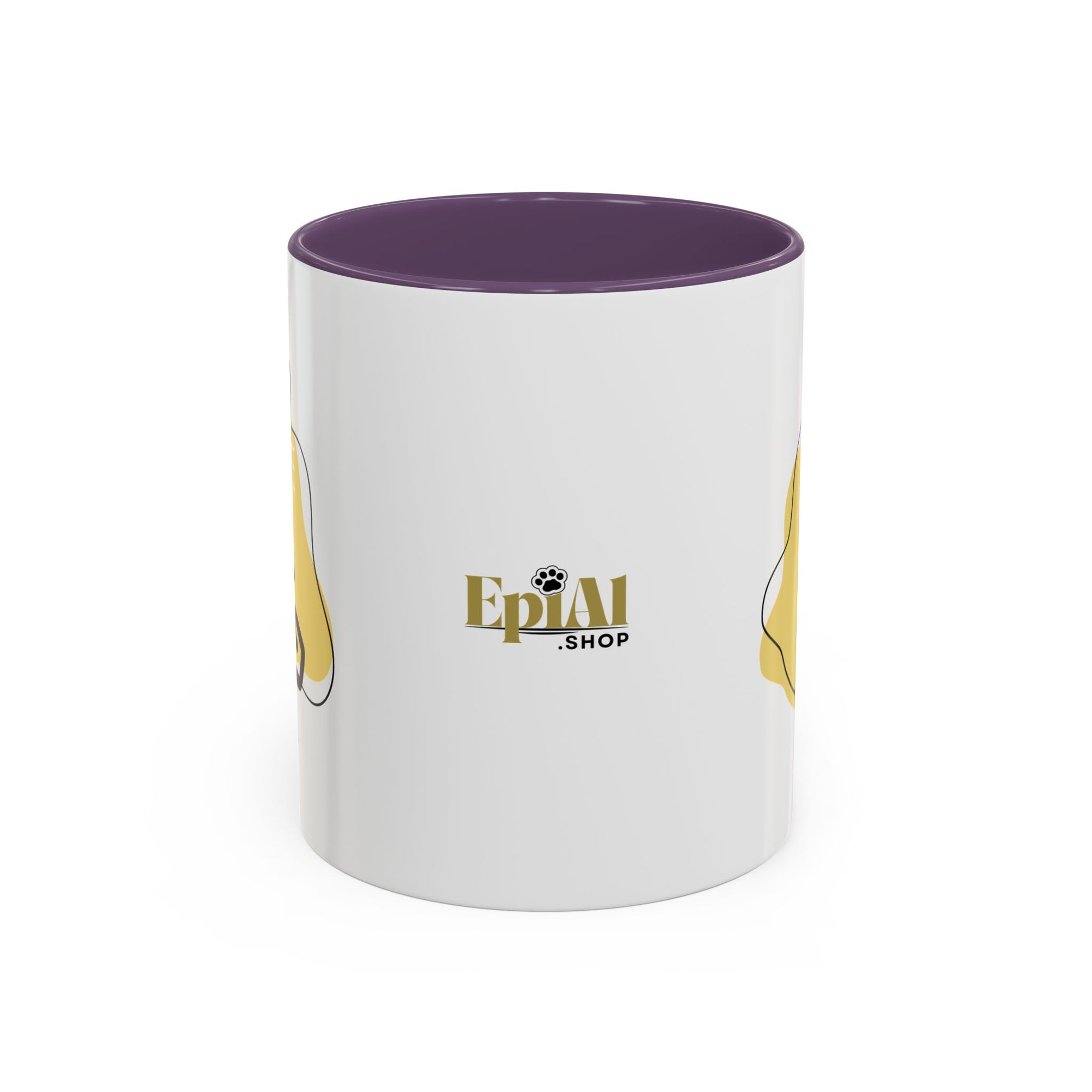 Playful Cat Accent Coffee Mug - 11oz & 15oz