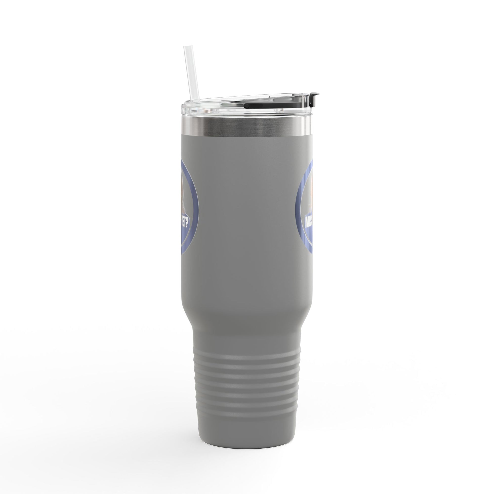 Insulated Travel Mug - 40oz "Miss Me Yet?" - Perfect Gift for Coffee Lovers