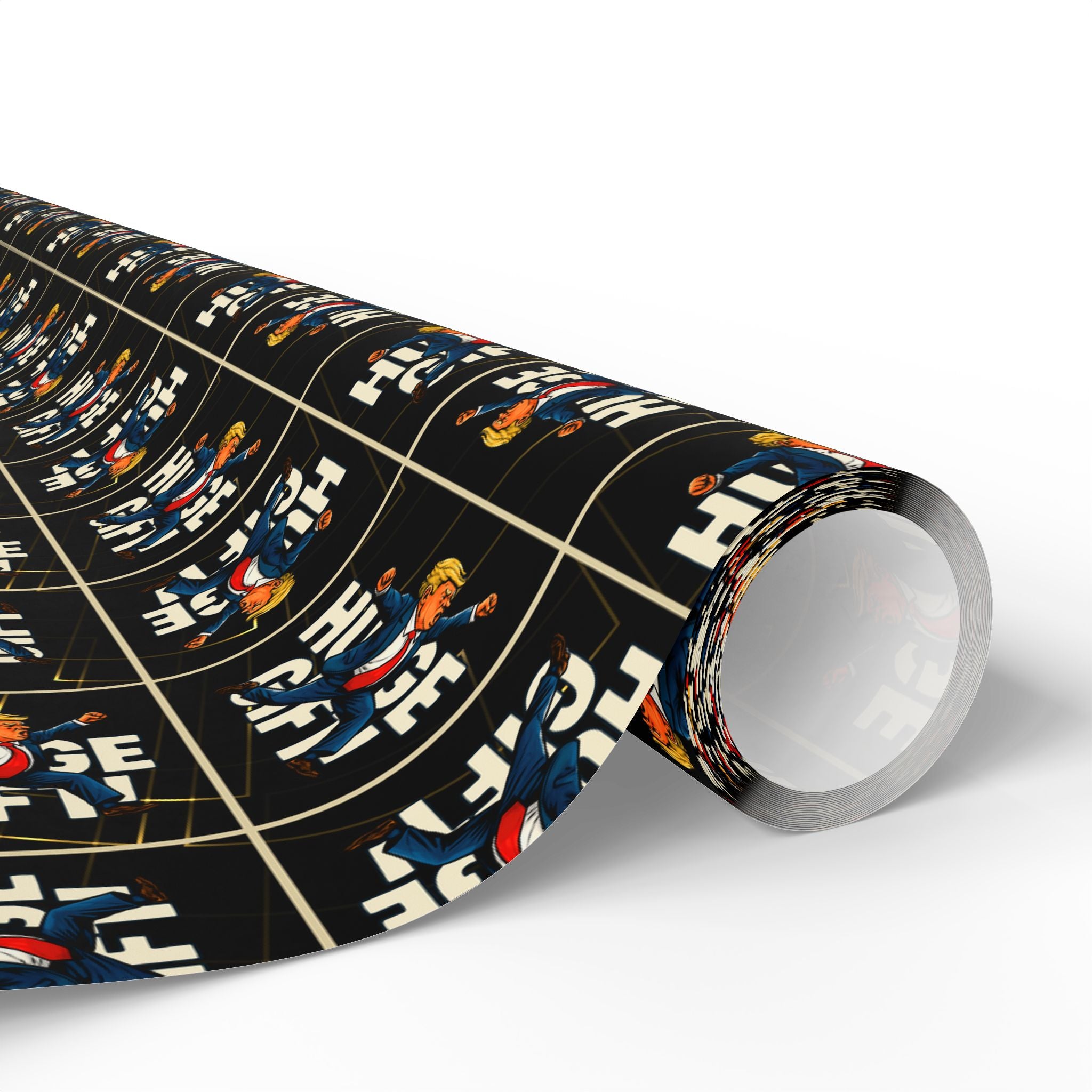Huge Parody Gift Wrapping Paper – Bold Political Humor