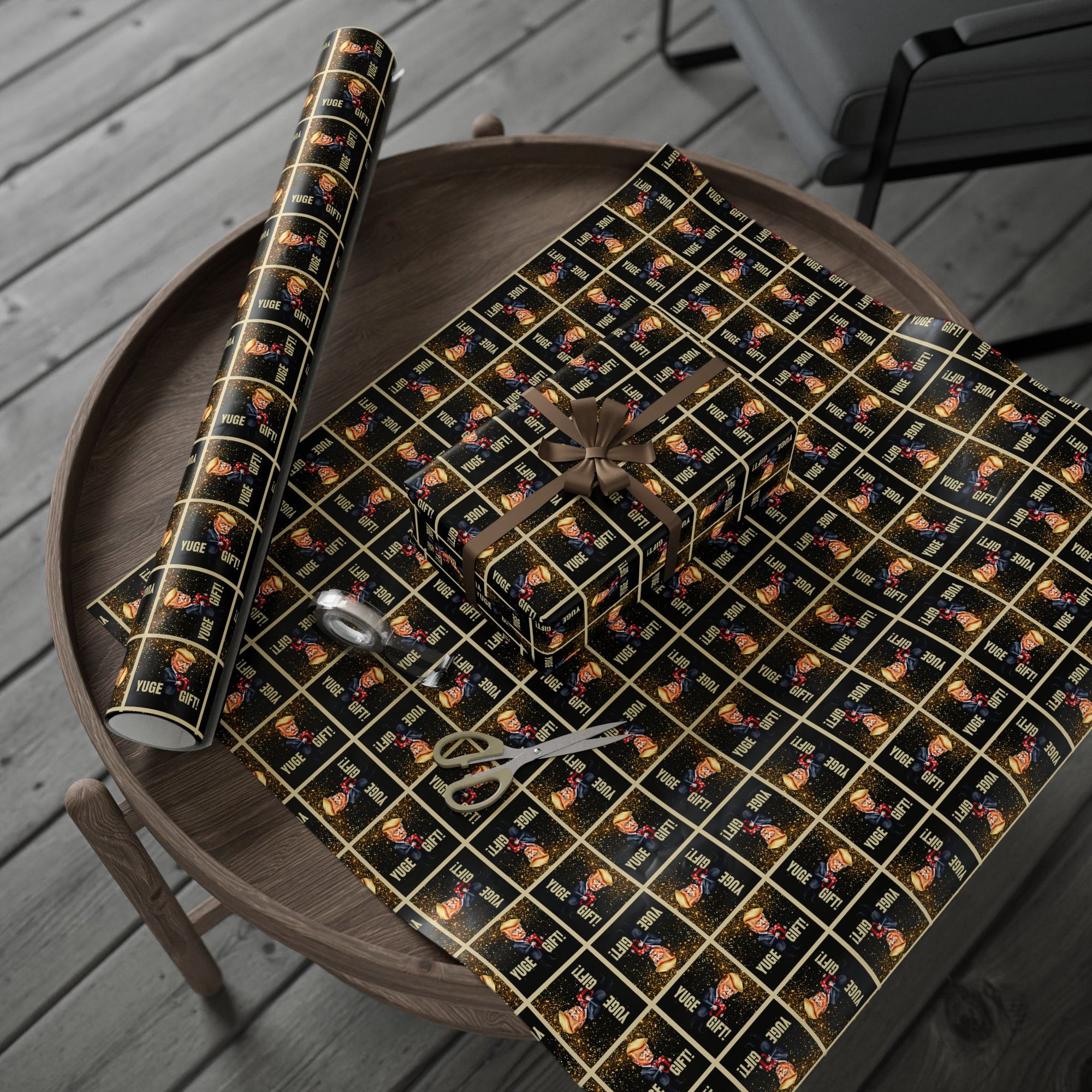 Trump's Yuge Gift All Occasion Wrapping Paper