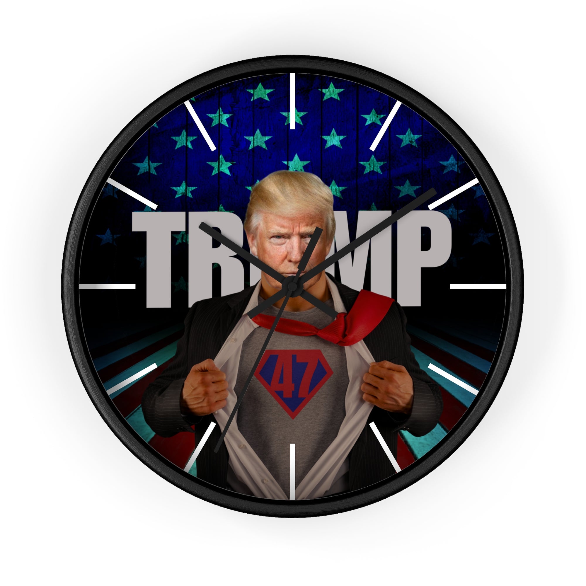 Trump 47 Wall Clock