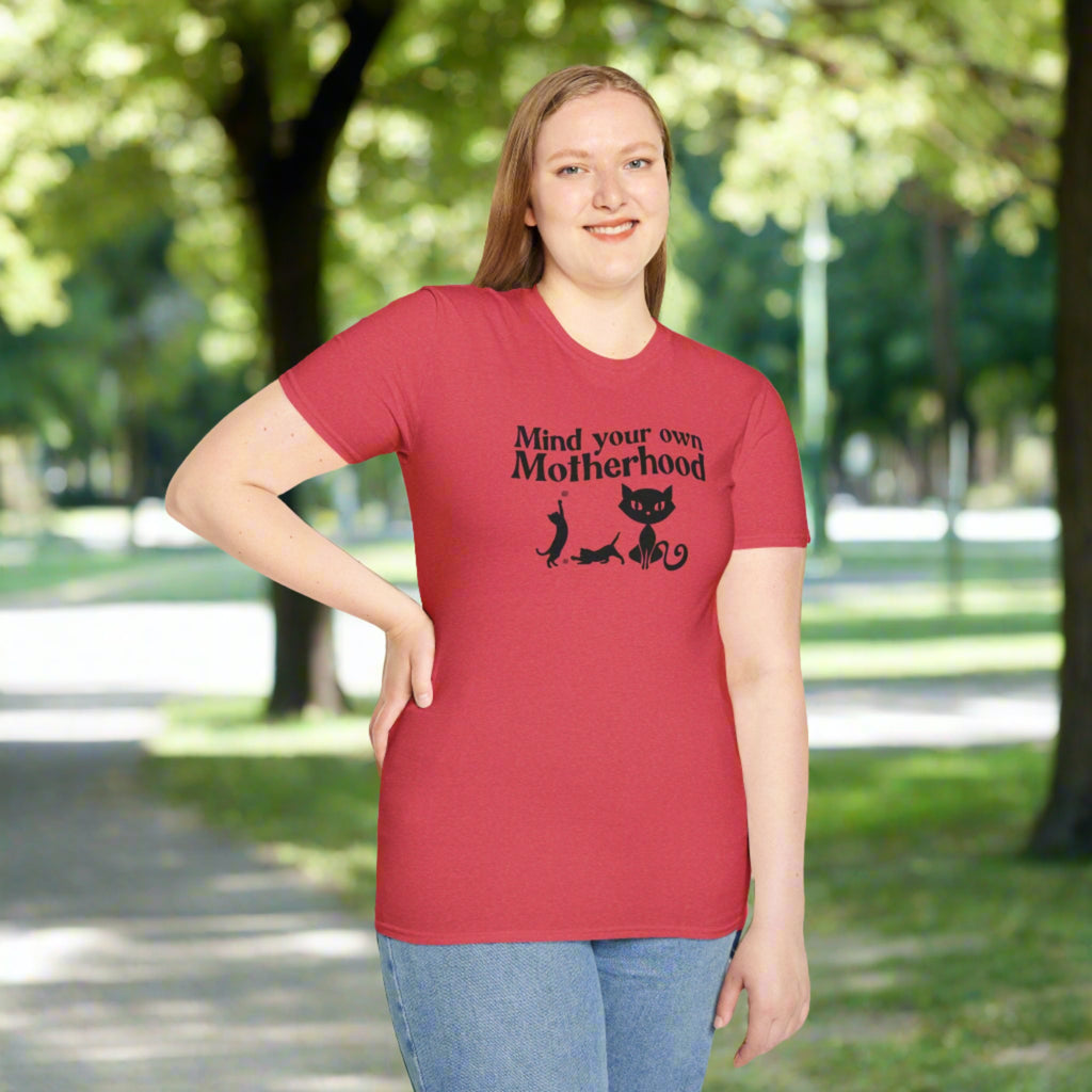 Mind Your Own Motherhood Unisex Softstyle T - Shirt - T - Shirt - Epileptic Al’s Shop