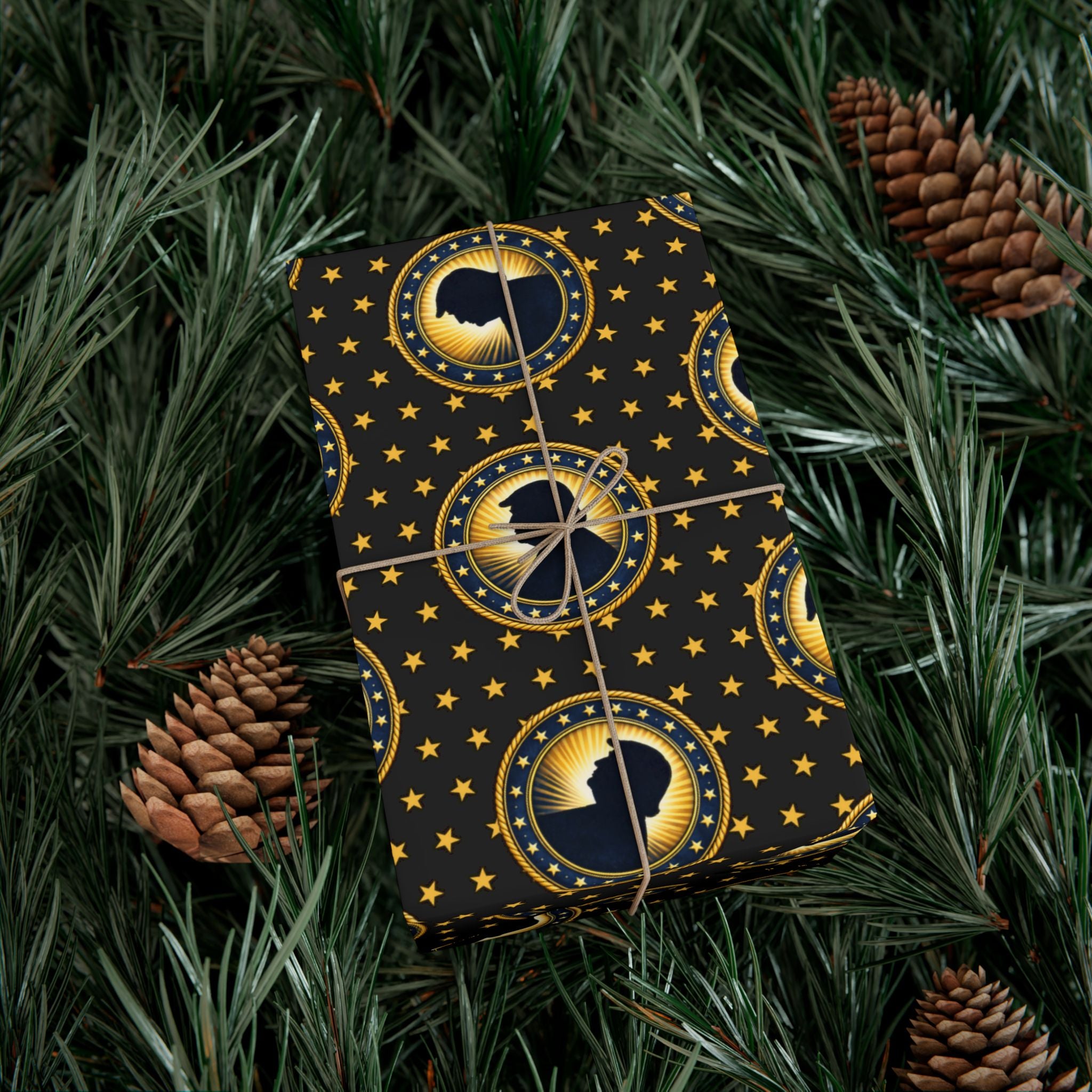Presidential Seal Pattern Gift Wrap | All-Occasion Wrapping Paper