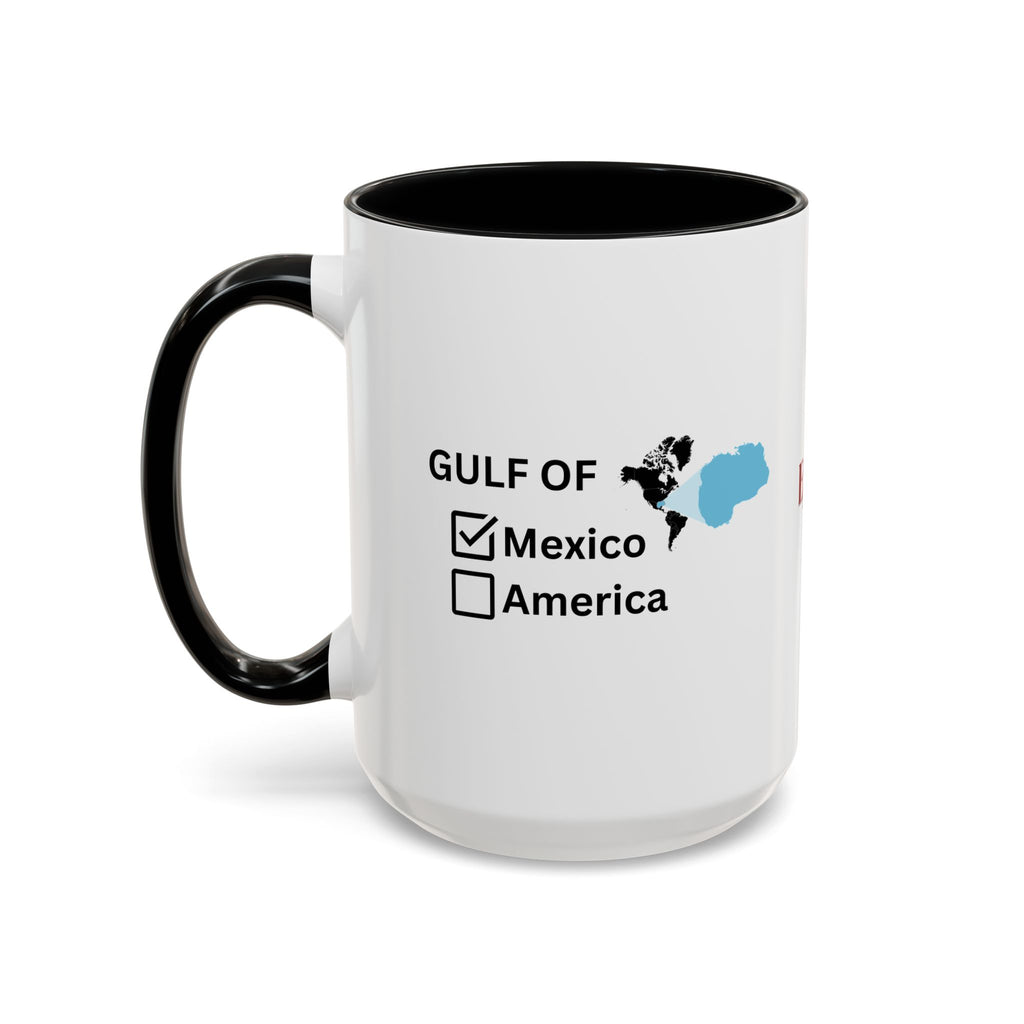 Gulf of Mexico Checkbox Accent Coffee Mug
