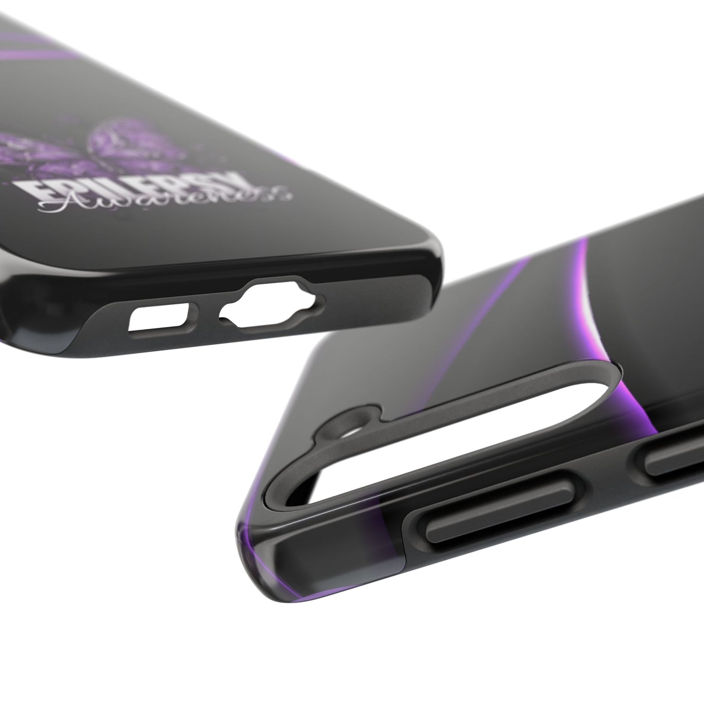 Epilepsy Awareness Butterfly Tough Phone Cases