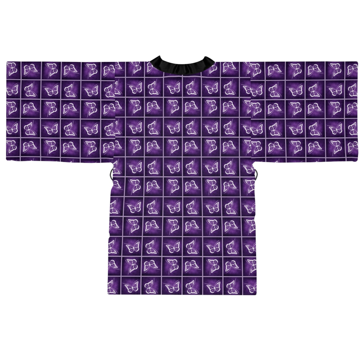 Epilepsy Butterfly Dreams Long Sleeve Kimono Robe