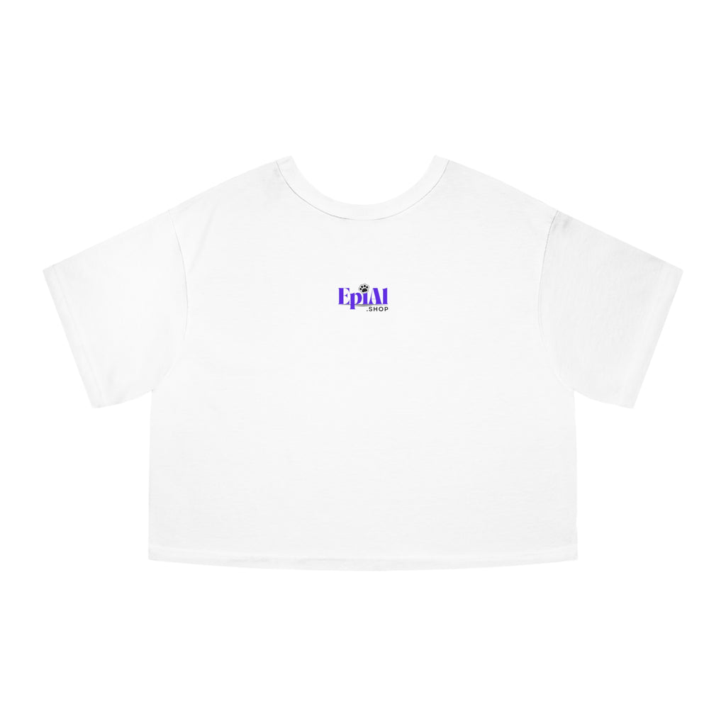 Beach Lover Champion Heritage Cropped T - Shirt - T - Shirt - Epileptic Al’s Shop