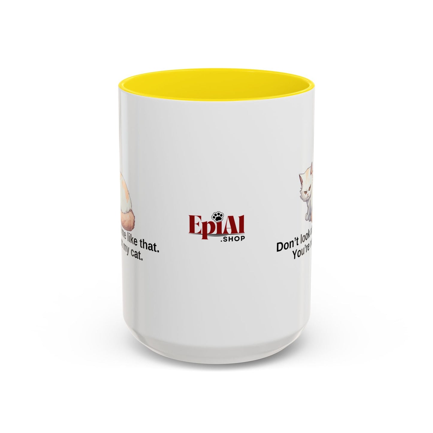 Humorous Cat Lover's Coffee Mug - 11/15oz Accent Mug Printify