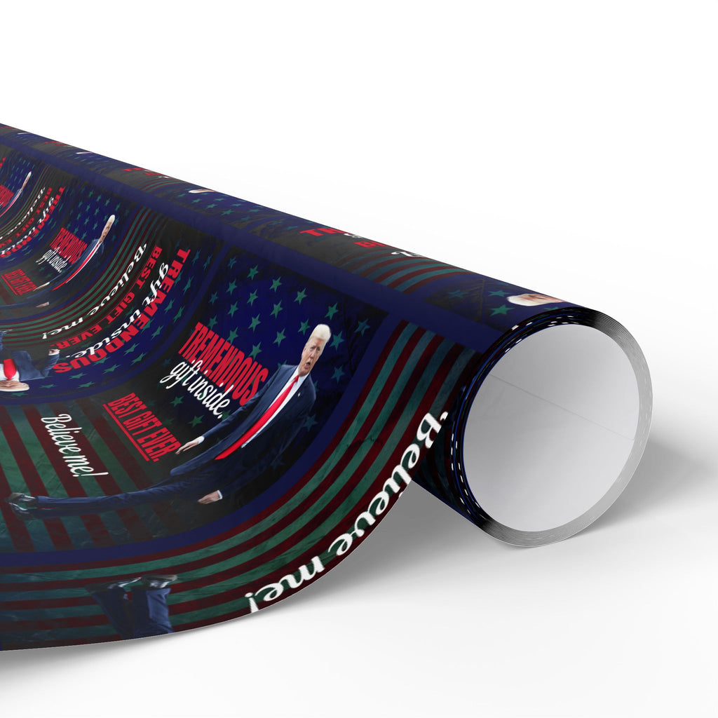 Trump Best Gift Ever Patterned Wrapping Paper