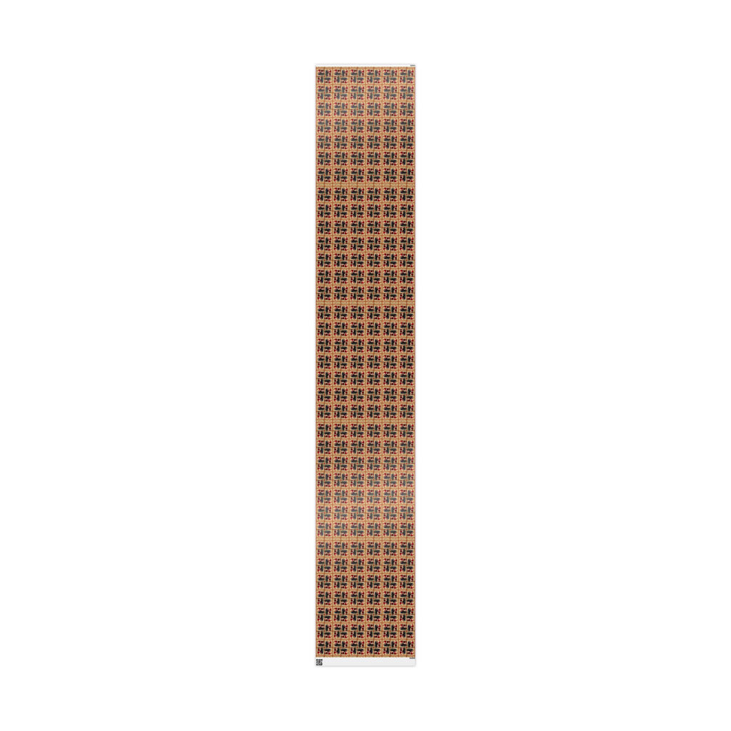 Vintage Trump & Santa Holiday Wrapping Paper