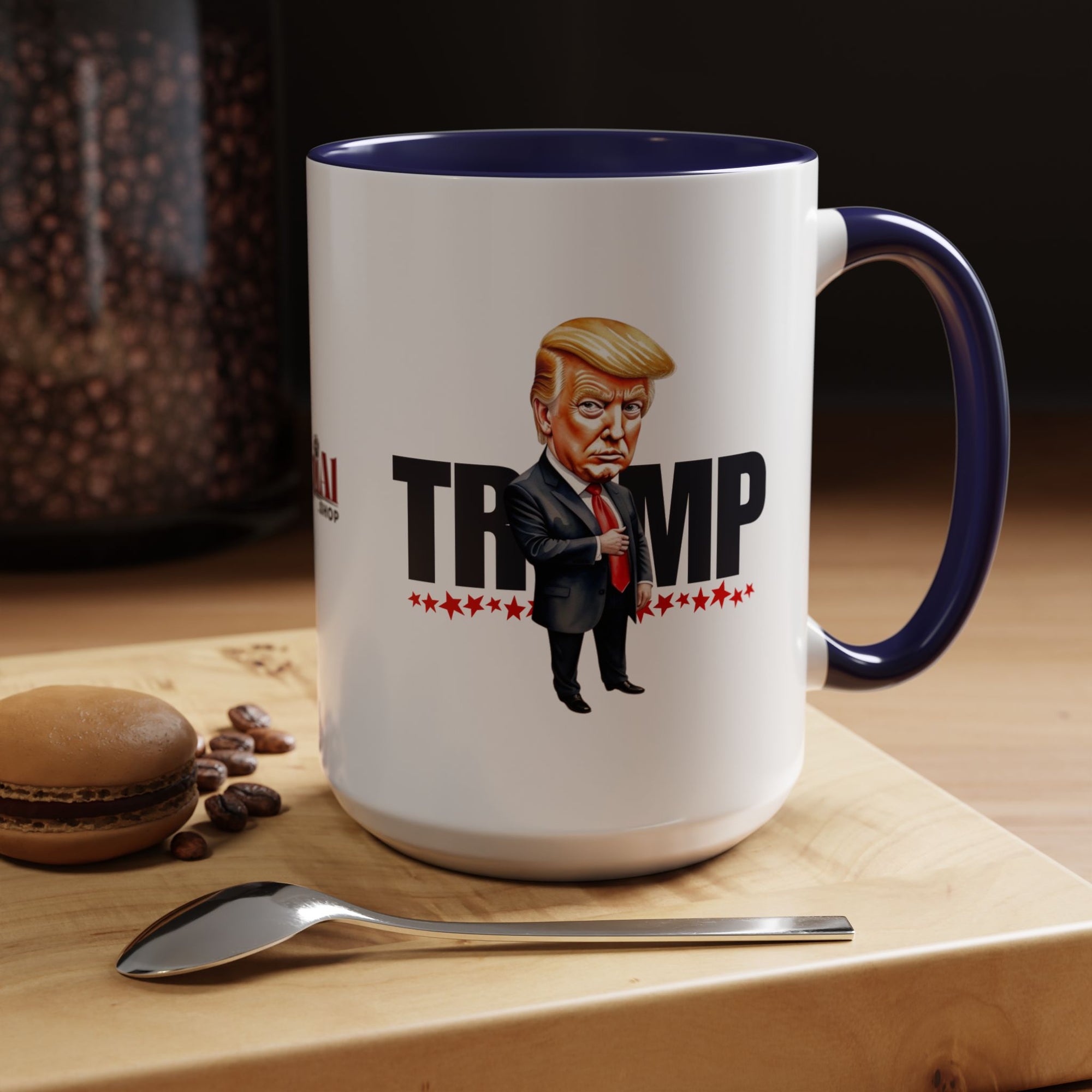 Trump Accent Coffee Mug - 11oz & 15oz, Bold Statement Mugs for Political Enthusiasts