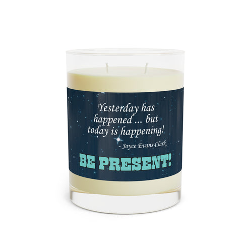 Photo depicting the ​Happening Scented Candle - Full Glass, 11oz from EpiAl's Shop.