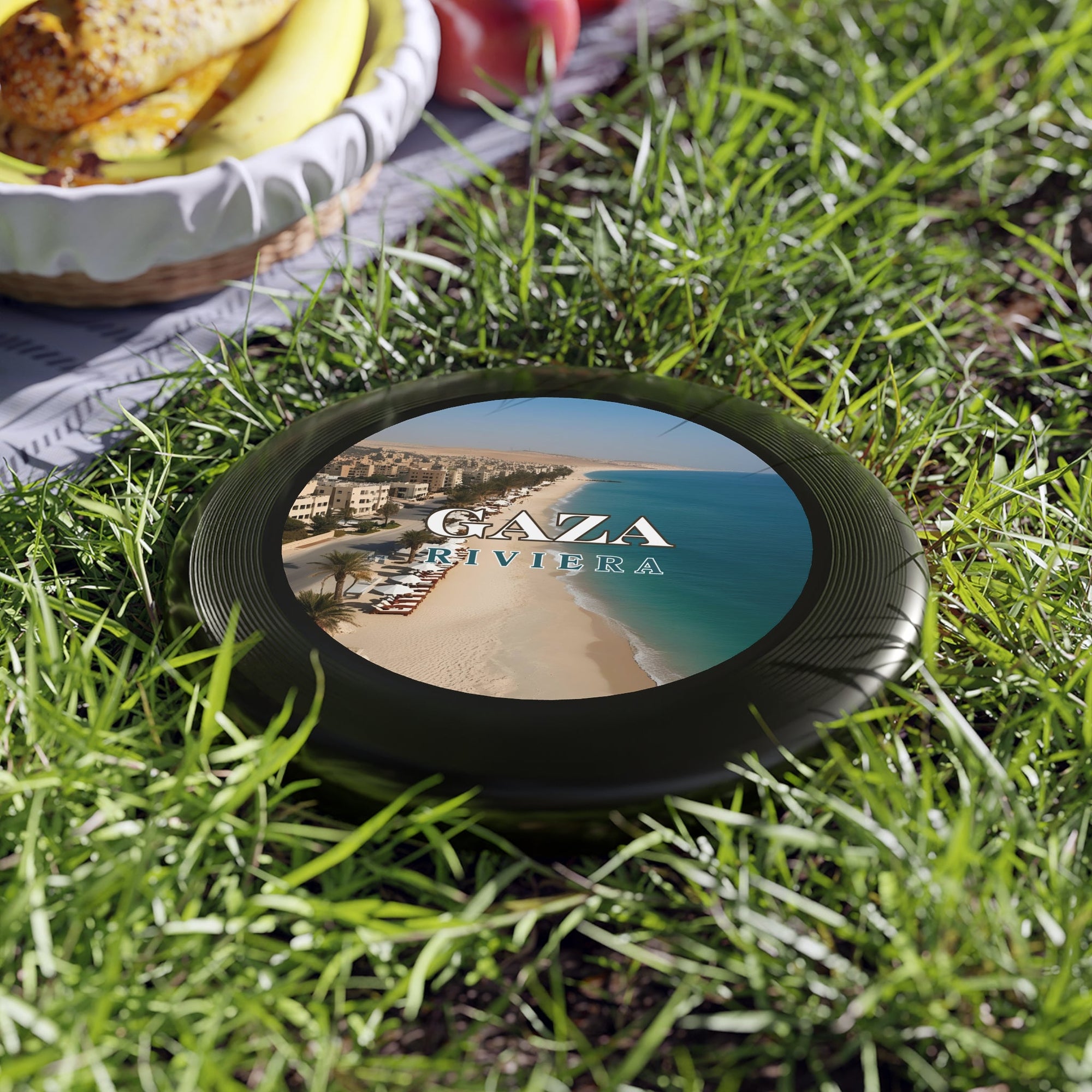 Gaza Riviera Resort Frisbee Printify
