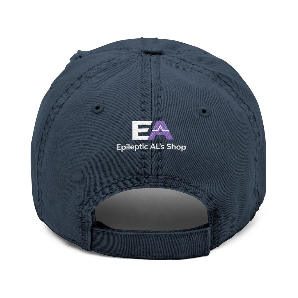 CAT STAFF Distressed Dad Hat | Funny Cat Lover Embroidered Cap