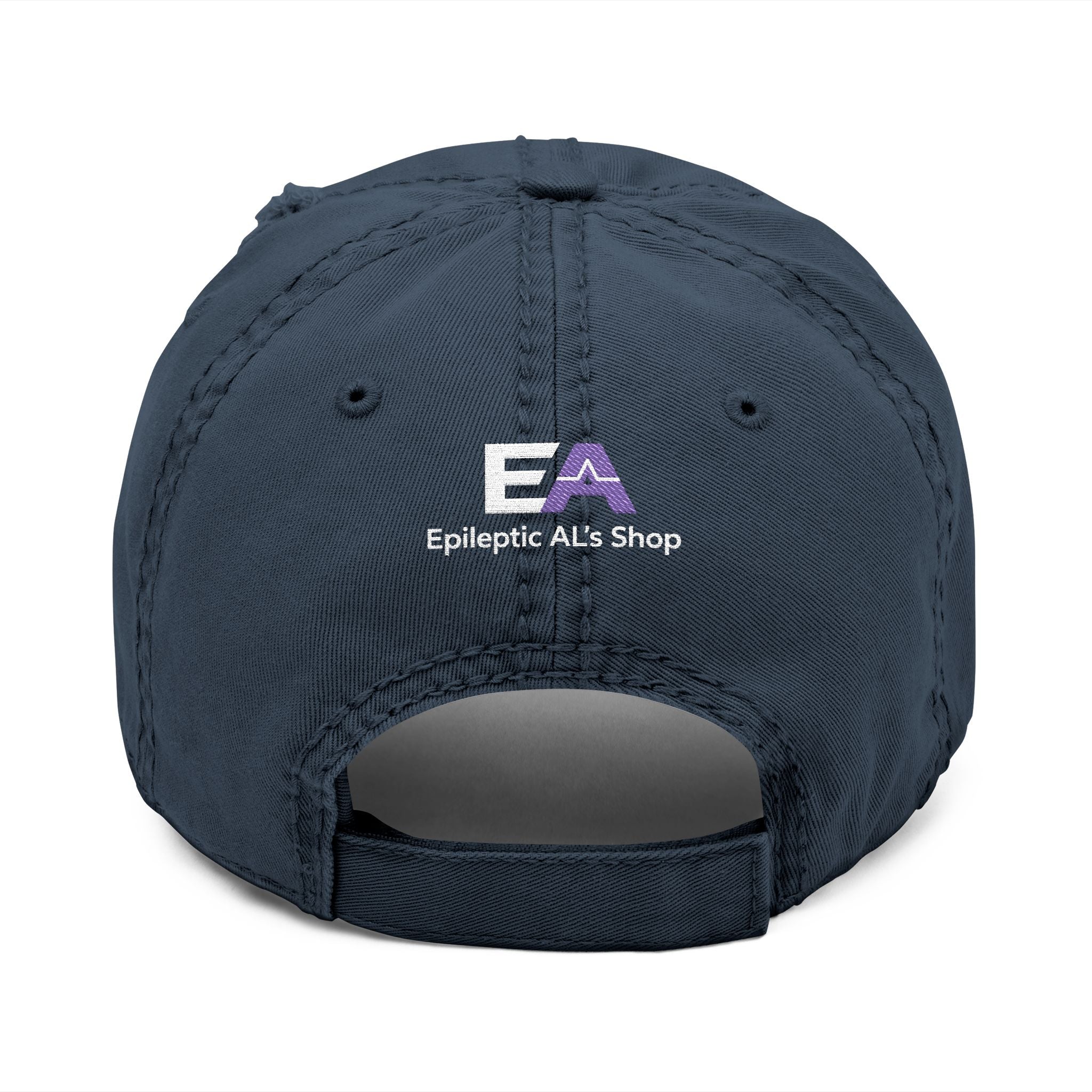 CAT STAFF Distressed Dad Hat | Funny Cat Lover Embroidered Cap