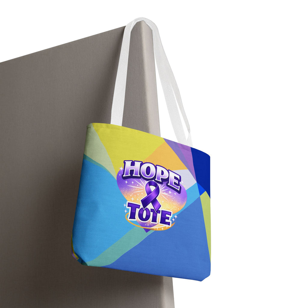 Hope Tote Epilepsy Awareness Ribbon Tote Bag