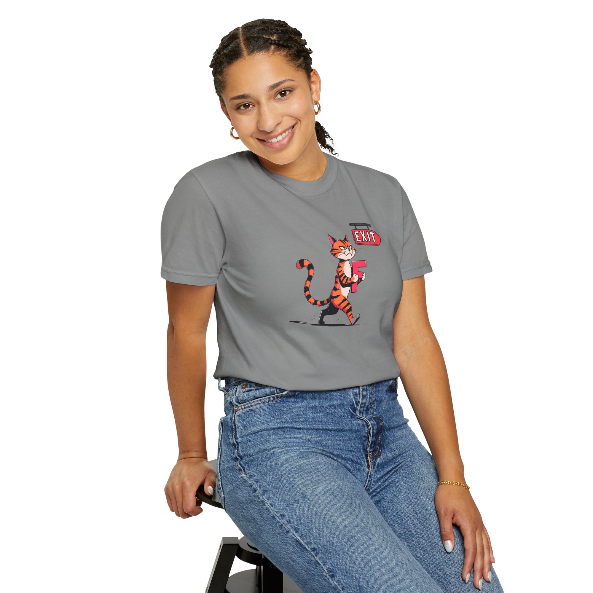 Getting the F Outta Here Unisex Garment-Dyed T-shirt