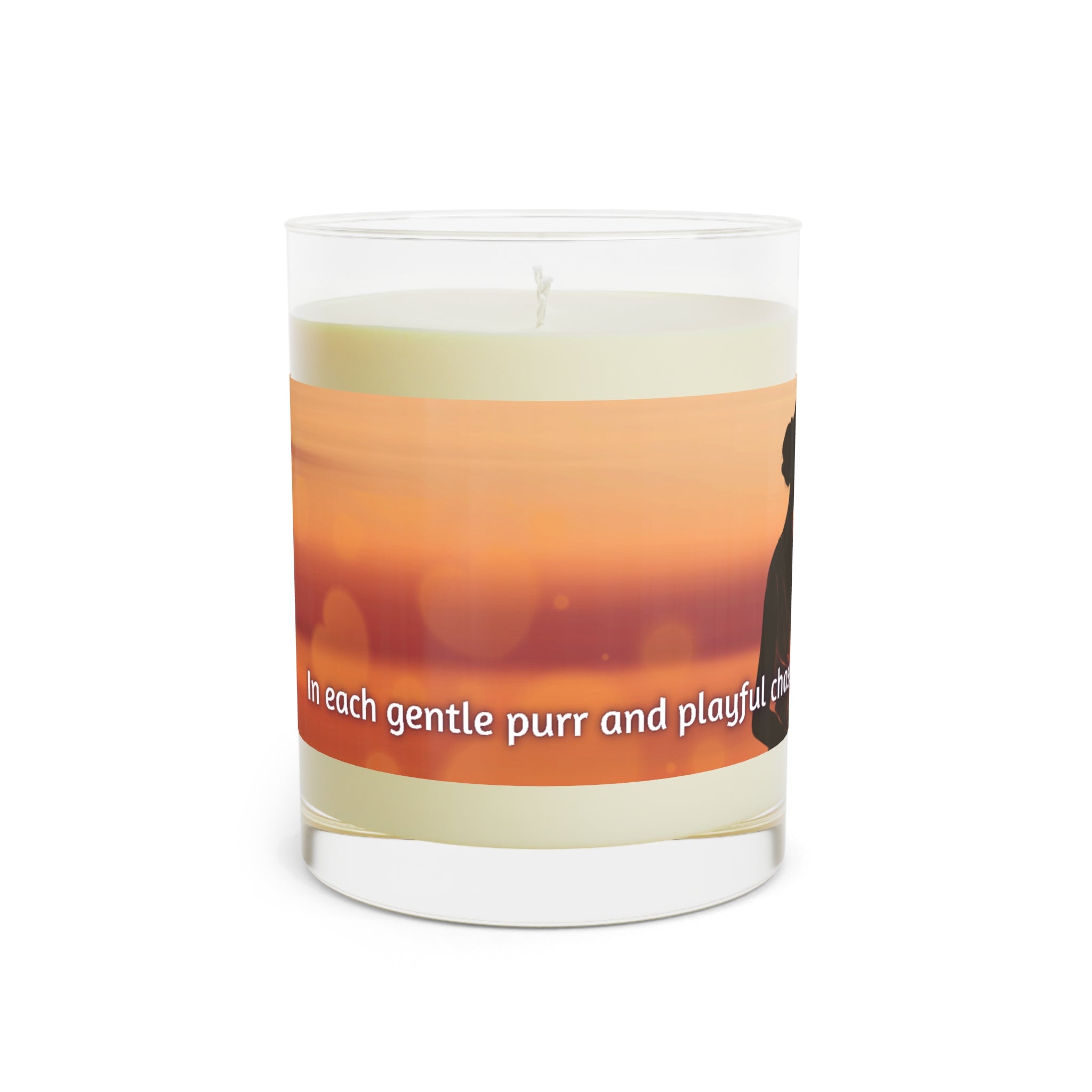 Photo depicting the ​Cat Lady Family Scented Candle - Full Glass, 11oz from EpiAl's Shop.