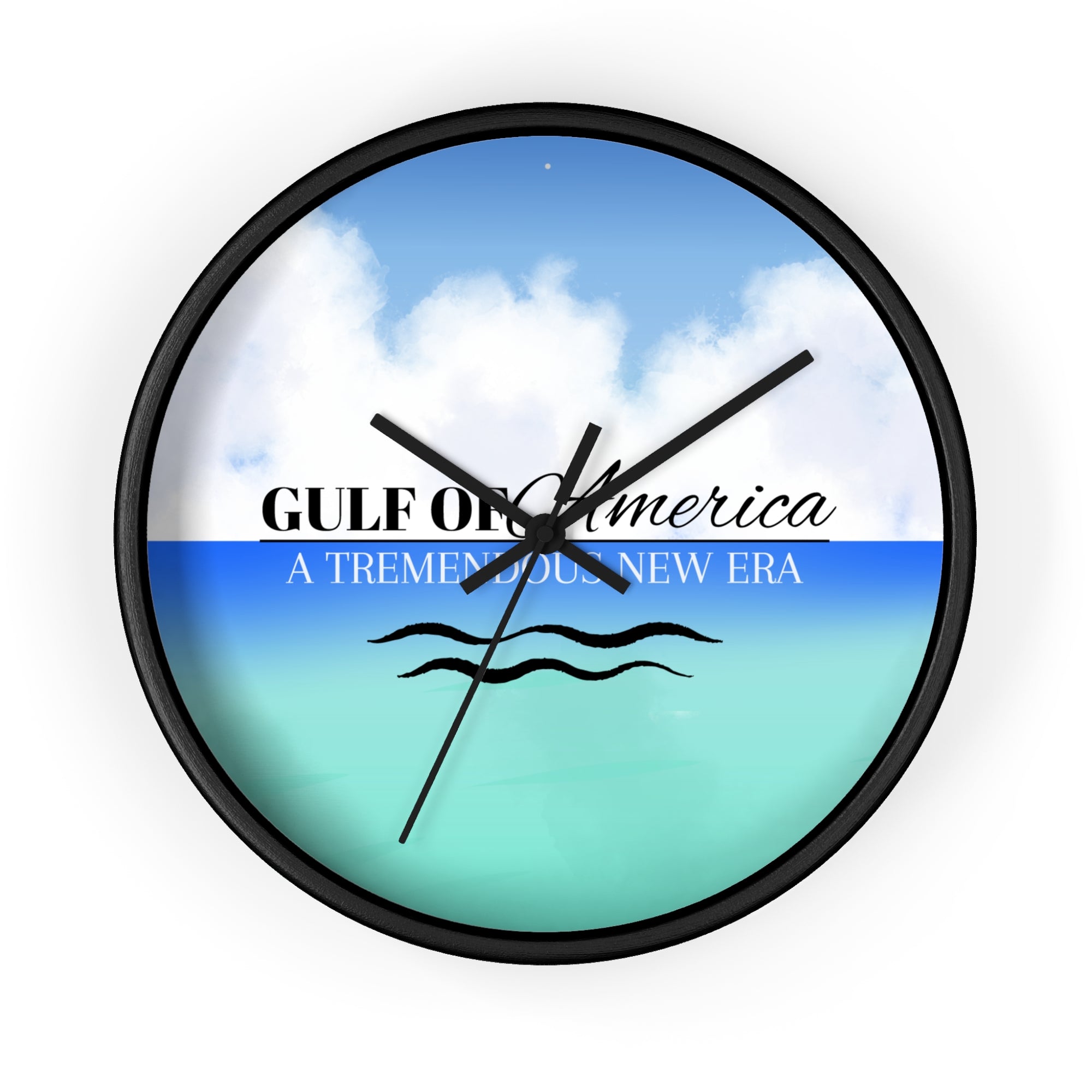American Gulf Tremendous New Age Wall Clock