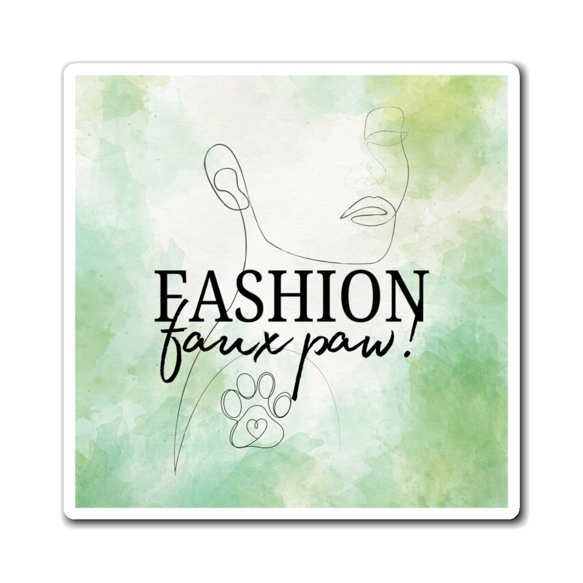 Photo depicting the ​Fashion Faux Paw Magnets from EpiAl's Shop.