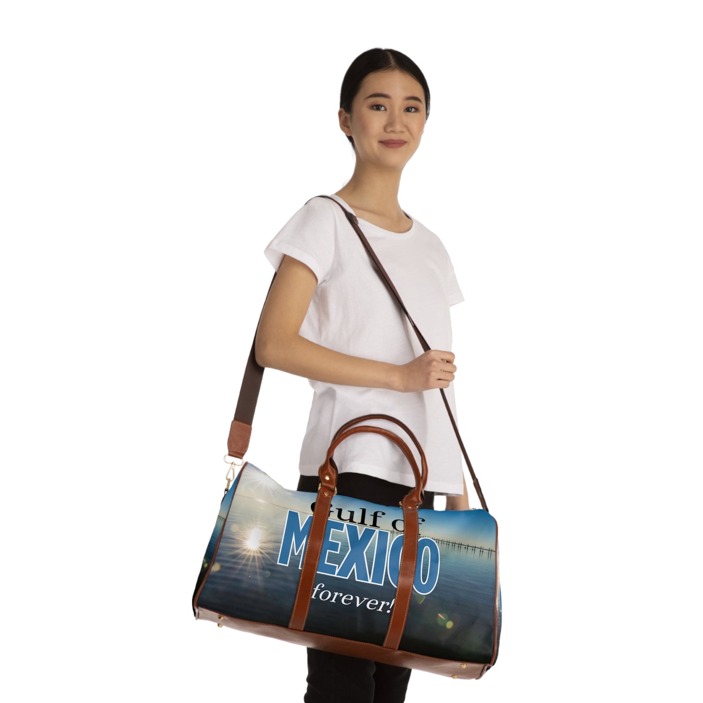 Waterproof Travel Bag - Gulf of Mexico Forever Design for Adventurers