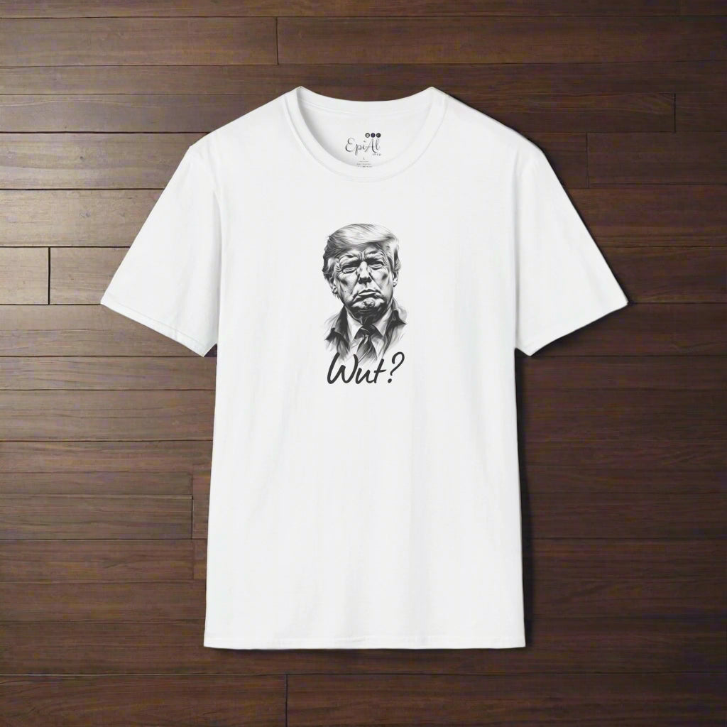 Witty Wut Unisex T-Shirt with Trump Design