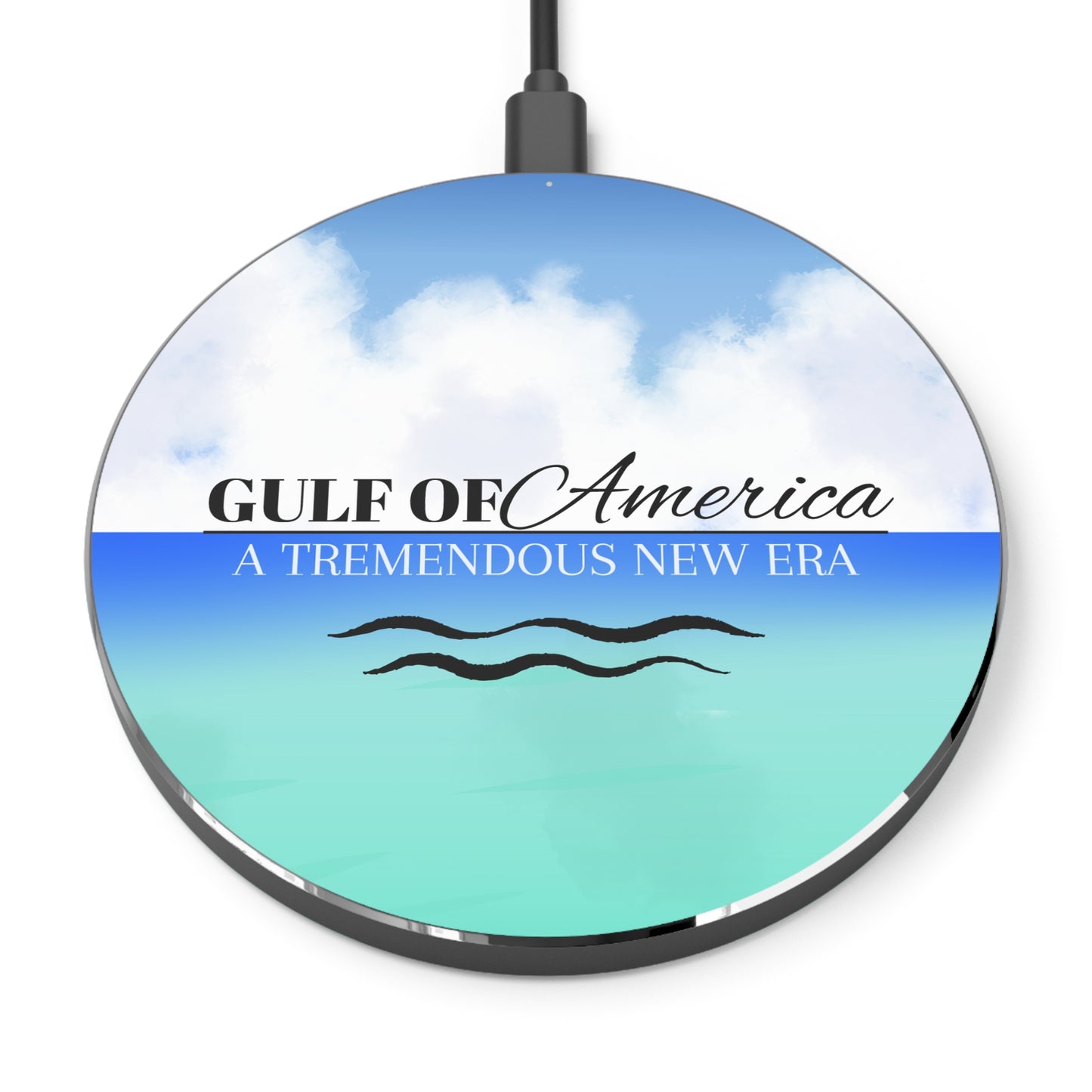 Gulf of America Coastal Wireless Charger