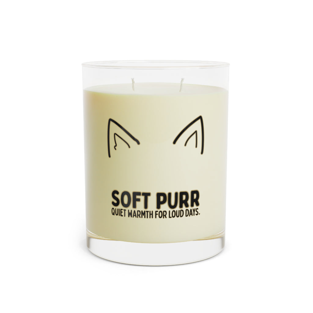 Soft Purr Jar Candle — Quiet Warmth for Loud Days
