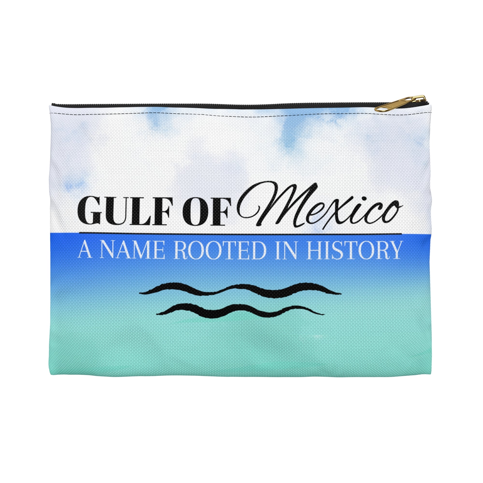 Gulf of Mexico Inspirational Accessory Pouch