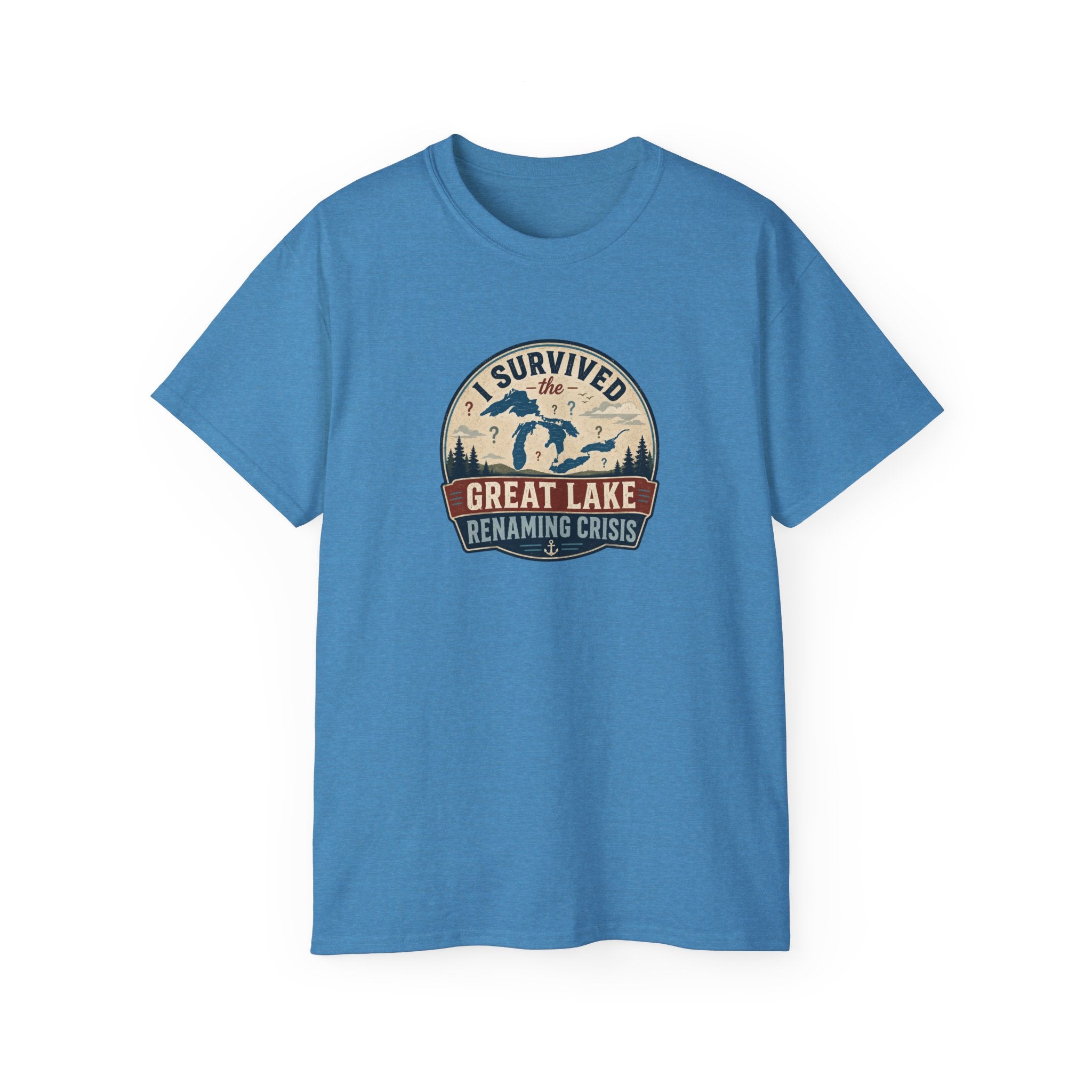 I Survived the Great Lake Renaming Crisis T-Shirt | Lake Ontario vs. Lake America Tee