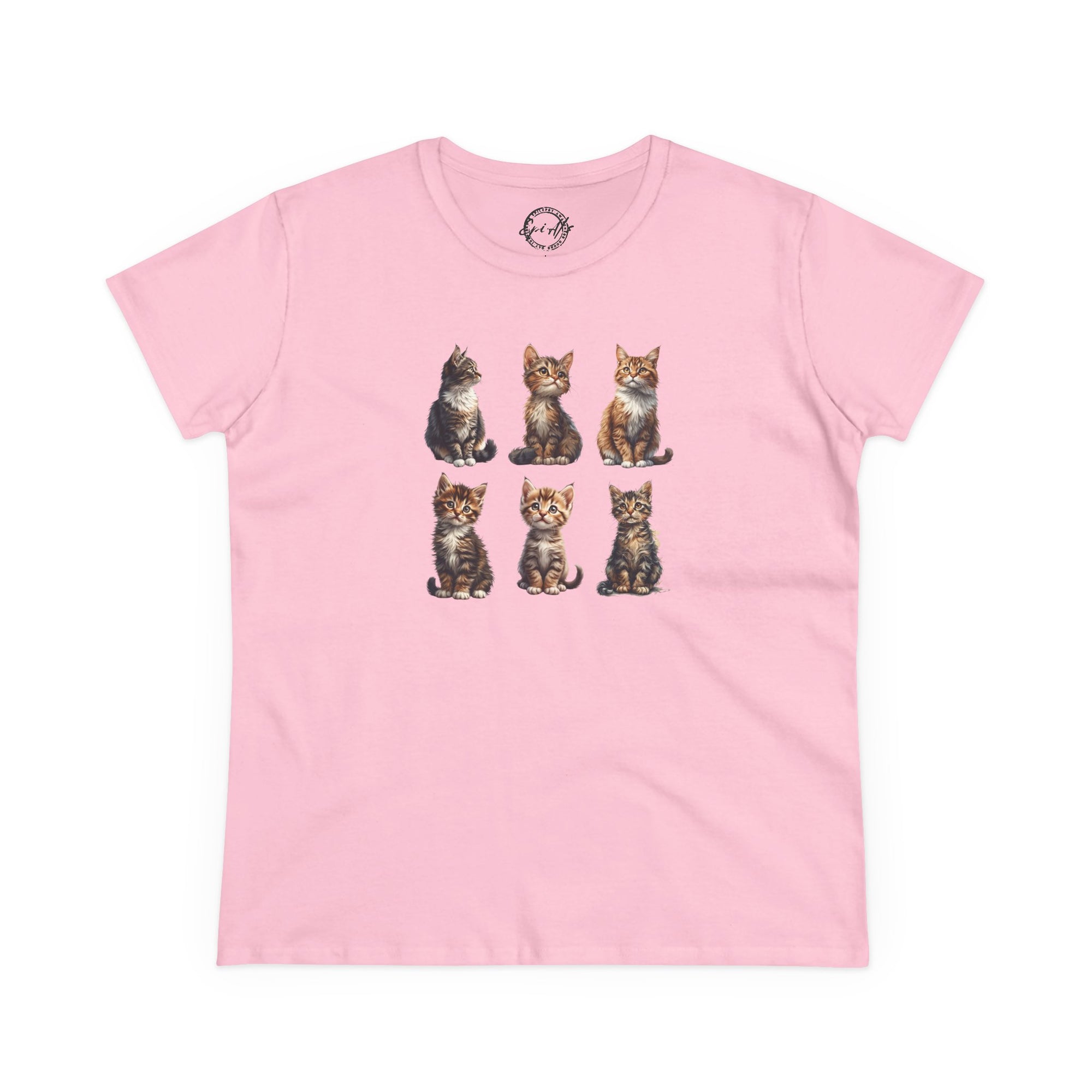 Cute Kittens Women's Cotton T-Shirt